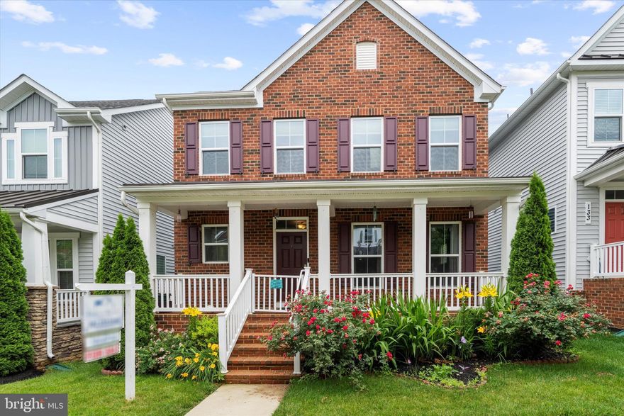 Step onto the welcoming front porch and soak in peaceful views of the surrounding green space—your perfect introduction to this beautifully maintained 5-bedroom, 3.5-bath brick-front home in the sought-after Cabin Branch community.

Inside, an open, light-filled layout features: new floors throughout first level, a space for a formal living room or dining room for memorable gatherings, a spacious family room (and possibly dining area) and sunlit breakfast area, and a gourmet kitchen built for entertaining and everyday living.

Upstairs, discover four generous bedrooms, including a luxurious primary suite with private bath and walk-in closet, plus a shared hall bath and convenient upper-level laundry.  The fully finished lower level adds versatile living space with a fifth bedroom (ideal for a home office), a third full bath, a large recreation room, and abundant storage.  Prime Location – minutes to Clarksburg Premium Outlets, Harris Teeter, popular dining, and major commuter routes (I-270, MD-355, MD-27, MD-200). Community perks include pools, playgrounds, trails, and a short walk to the bus stop.

This is a rare opportunity to own a move-in-ready home in one of Clarksburg’s most vibrant neighborhoods. Schedule your private tour today!