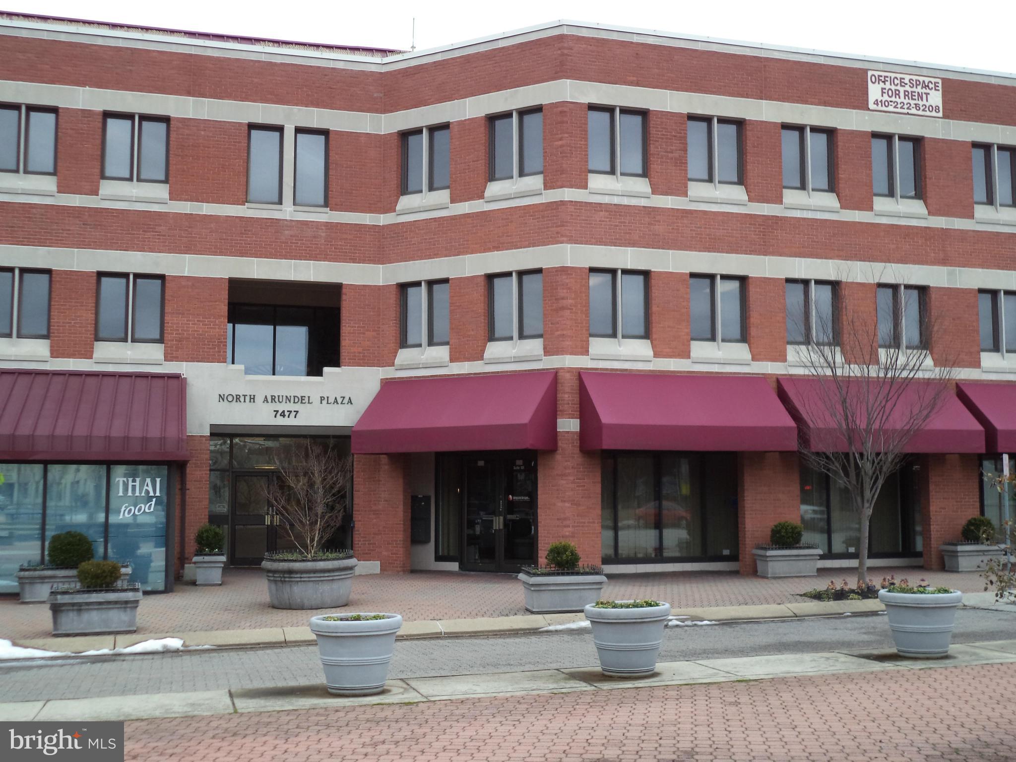 In the heart of downtown Glen Burnie - Office space - 2nd Floor with elevator - 690 square feet - 4 rooms - Lessor will move walls and/or paint if renters requests - Can be combined with neighboring office to double the space.
