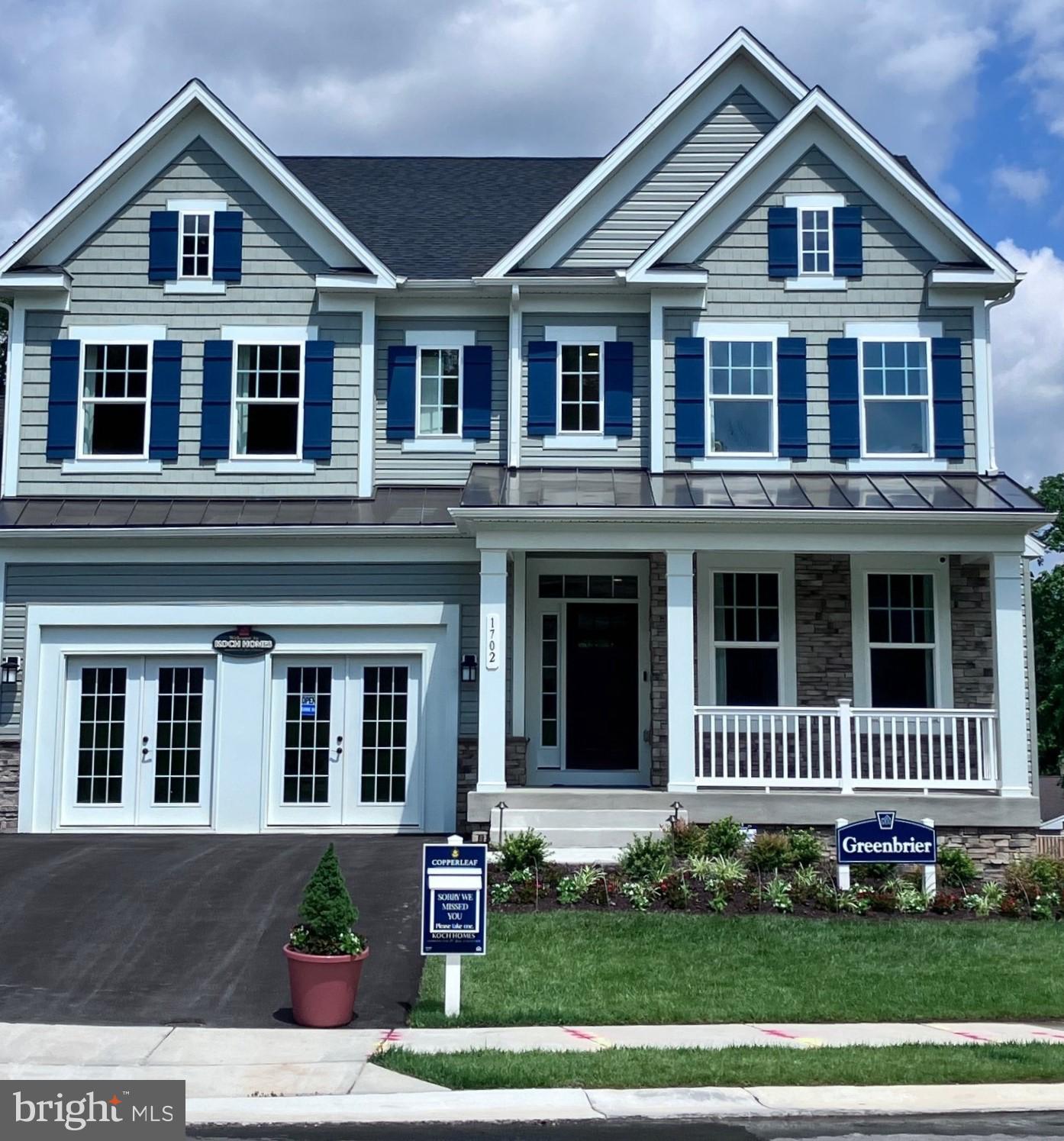 For GPS to community, please use: 1727 Maple Ave. Hanover, MD 21076 *Koch Homes presents our top-selling Greenbrier model! This is a to-be-built home. This home can be constructed on any lot within the community with 2, 3, or 4-car garage availability. $20,000 cash towards closing with use of Preferred Lender and Title Agency. Photos are from an onsite model. This gorgeous open-floorplan home features a plethora of layout options, making this the ultimate family home. The Greenbrier can be configured to have 6 BR's & 5.5 Baths with over 4,800 finished square feet of living space! The tandem 3rd garage bay can be converted into a spacious 1st floor in-law suite. Gourmet kitchens are standard issue in this community with GE (Profile Series) 5-burner gas cooktops, double wall ovens, and French-door refrigerators. Upstairs you will find four nicely sized bedrooms, a hall bath with double sinks, (an optional 3rd full bath can fit inside of BR4). Bedroom level laundry saves time and energy. Stop by our new on-site model home and get more information about this amazing opportunity. Beat the tariff increases - Koch Homes guarantees pricing for those under contract! Call or stop by the community for more information.
