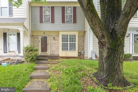 39 SILENTWOOD COURT OWINGS MILLS MD 21117