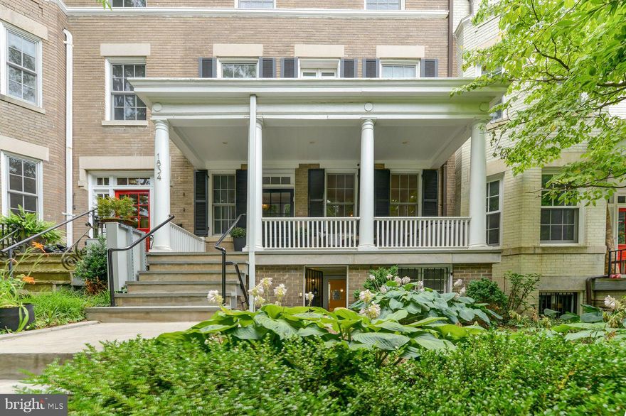 *** OPEN HOUSES CANCELLED*** 

Welcome to this over 3800 sq ft like new completely gut-renovated grand rowhouse in the heart of Mount Pleasant on coveted tree-lined Lamont Street. This home was fully renovated by a professional designer with high-end fixtures and finishes, including Restoration Hardware lighting throughout, Italian marble in all bathrooms, custom-stained solid white oak floors, and a Stark wool stair runner on all floors and hallways. No detail overlooked on the 4 finished levels. There are many original details throughout the home with breathtaking views of the city, including the National Cathedral, from 2 balconies and rooftop terrace. You can feel how special this is as you walk up to the generous front porch and enter the home into the grand entryway. 

The main floor has custom built-in coat storage and a fully paneled formal dining room with views of Lamont St and a gas fireplace with the restored original mantle as well as mint condition solid wood pocket doors and a crystal chandelier. The dining room opens to a luxurious chef’s kitchen with double thick marble countertops across 2 oversized islands - perfect for entertaining. The appliances are all stainless steel and include a Viking refrigerator, Bertazzoni 36 inch range  with pot filler, Bosch dishwasher, convection oven/microwave, and wine fridge. This gourmet kitchen is open to the sitting room which leads to a deck and amazing backyard. The level also has a powder room for guests.  

As you walk up to the second floor you'll find a cozy and spacious family room with custom built-ins, closet for storage, and a gas fireplace, another half bath, as well as the luxurious primary suite, with a beautiful steam walk in shower with rain head, soaking tub, marble vanity, heated floors, and a dreamy custom walk in closet; impossible to find in a rowhouse. The primary suite also has a private balcony with amazing tree top views for morning coffee or an evening night cap. 

The third floor staircase is lit up by a large skylight and offers 3 generous sized bedrooms, a full bath, laundry and storage closets all with ELFA systems, and access to the top floor terrace with incredible views.  One of the only blocks with this view over the neighborhood and city! 

While absolutely luxurious, this property is made significantly more affordable thanks to the separate basement with a legal Certificate of Occupancy. This garden level unit has been thoughtfully converted to a successful Airbnb, with an avg rental income of $4500/month.  Sellers will pass on their top-rated “Super Host” account, cleaners, and process. The basement was also fully renovated, well-appointed and conveys with the furniture so you can start generating Airbnb income on day 1. It could also be used for an in-law or au pair suite or home office; there are really endless possibilities for this space.

When going outside on the main level deck you have access to an oasis in the city, a custom kid and pet friendly turf yard with bluestone hardscape, two gas line hookups for a fire pit and grill, lighting and privacy fence on all sides, and a shed.  There is ample space to grill, dine, relax, play, and entertain. From the backyard there is a walkway to a 2 car garage with one large door for secure parking and oversized for storage.

This incredible row house is in the heart of Mt. Pleasant, just blocks from the restaurants, shops, and farmers market in the neighborhood as well as Rock Creek Park for biking and trails.  The walkability can't be beat, a 5 minute walk to Mount Pleasant and 16th street buses, 10 minute walk to the Zoo, 12 minute walk to Columbia Heights restaurants, retail, and Metro, and a 15 minute walk to Adams Morgan restaurants or 20 minute walk to Cleveland Park Metro and shops. There is access to so many buses, metros and bike trails that commuting is easy. Enjoy the neighborhood community and feel while being just a short walk to all the city has to offer.  Welcome home!