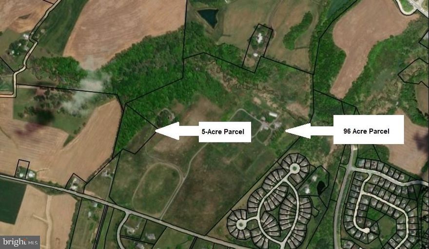 First time available to the market, Benray farms. The farm was a well-known equestrian facility for many years that offered 18 paddocks, a quarter mile track, 3 center aisle barns: a 14-stall w/tack room, 10-stall w/tack room and a 6-stall w/tack room, managers office and feed room. In addition, a large bank barn located on the eastern portion of the farm contains 11 additional horse stalls in the lower level, plus substantial hay storage in the upper level. Also, there is a tractor shed, storage garage and two mobile homes.  Most of these buildings offer water and electric. There are two houses that convey, the main house with details in this listing and a tenant house which is a 2-story farmhouse offering 4 bedrooms, 1 1/2 baths, living room, eat-in kitchen, basement, porch area, oil fired heat and totaling approximately 2200 square feet of living space in the main and upper level combined. The farmhouse is part of the curtilage area near many of the accessory structures on the eastern portion of the property. The property consists of two parcels totaling 101 acres of which about 60 acres is in pastureland and the balance being wooded or wetland. The development rights are intact. This property is shown by appointment only. Please do not drive onto the property without an appointment. Estate Sale being sold as-is