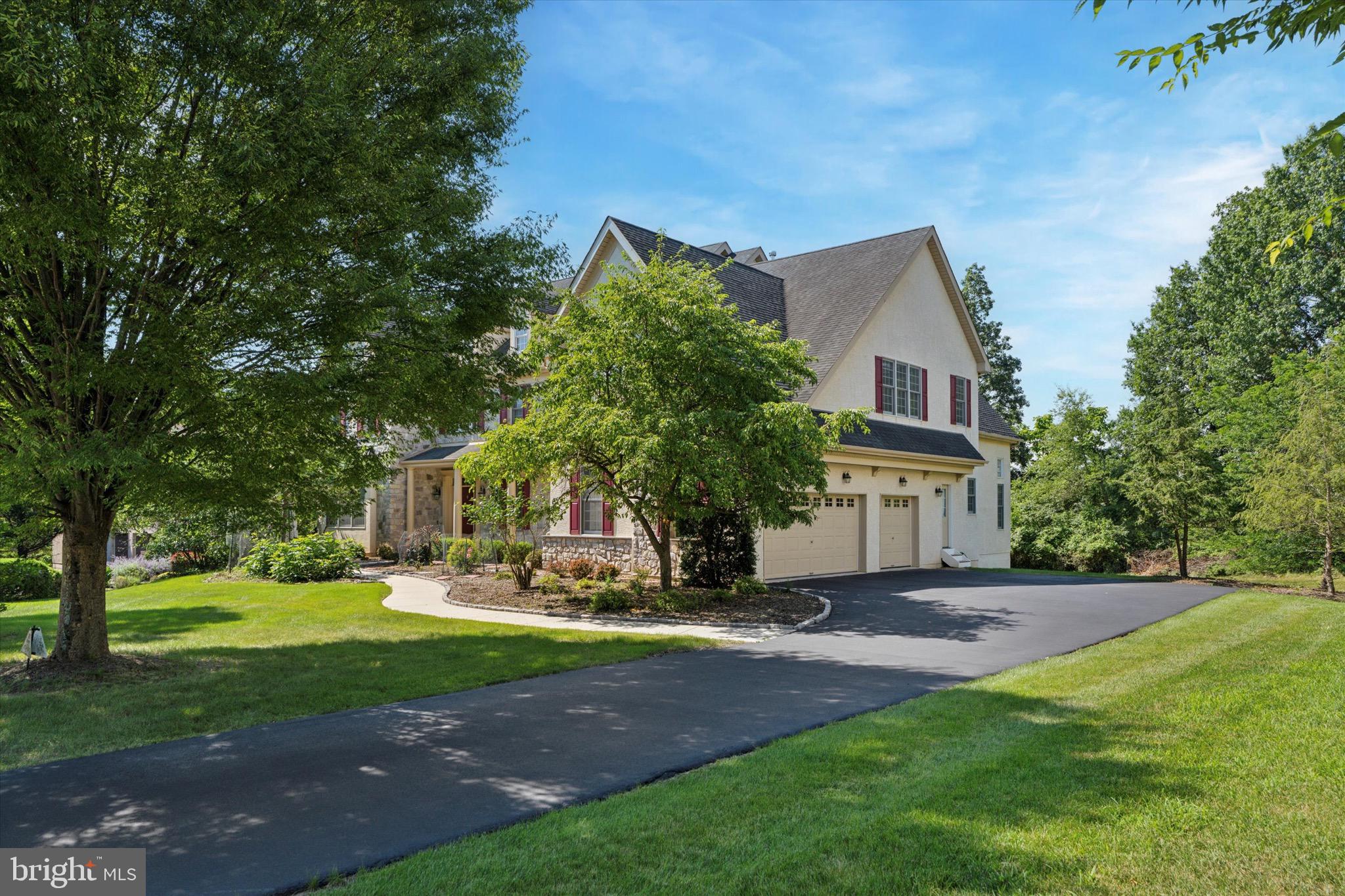 �� Prestige Meets Practicality in Lower Gwynedd
Welcome to 1375 Sloan Way, a striking Colonial-style residence nestled within the highly
sought-after Village at Trewellyn enclave in Ambler, PA. Finished basement walkout to woods,
trails, creeks. Thoughtfully designed and meticulously maintained, this 7,268 sq ft estate offers
a rare blend of grandeur, functionality, and lasting value.
�� Property Highlights
● 4 spacious bedrooms+1 bedroom in finished basement and 4 full bathrooms, 2
powderrooms, including multiple ensuite configurations for privacy and comfort
● Expansive two-story layout with oversized 18’ family room, including dedicated office
and entertainment spaces
● Finished approximately 2000 sq ft basement offering additional living or leisure
potential+ 1 storage room and 1 mechanical room
● Elegant stone/stucco exterior with attached 671 sq ft 3-car garage and room for 6-car
parking
● Private work-from-home office options
�� Luxury Features
● Central gas heating & A/C for year-round comfort
● Prefabricated fireplace adds warmth and architectural charm
● Gourmet kitchen and oversized living areas perfect for hosting and entertaining
�� Prime Location
● Situated on a 0.52-acre landscaped lot with 70 feet of frontage
● Zoned A2 in Lower Gwynedd Township, part of the Wissahickon School District
● Proximity to Wissahickon schools, Ambler cafes, and commuter hubs
● Minutes away from WholeFoods, Trader Joe, Costco, and Asian grocery stores.
● Easy access to Rt 309 and Rt. 63.
�� Lifestyle Pitch — Sophistication & Serenity at Sloan Way
For those who crave timeless elegance, expansive living space, and a tranquil neighborhood
setting, 1375 Sloan Way delivers the ultimate sanctuary in Lower Gwynedd Township.
This 7,268 sq ft Colonial masterpiece is nestled on over half an acre in the coveted Village at
Trewellyn. It’s more than a home—it’s a haven for families, entertainers, and those who value
refined living with access to top-rated schools, culture, and nature.
From sunlit mornings in your gourmet kitchen to evenings by the fireplace, every detail invites
comfort and grace.