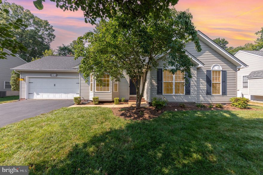 Welcome home to 10116 Sharon Springs Drive! This 3BR/2BA home on an picture-perfect lot is the definition of turn key with recent updates including a brand new roof (2023), new stainless steel kitchen appliances (2023), new HVAC system (2019), new skylights (2022) with updated LVP flooring and a new, stylish composite deck leading to a flat, a fully encapsulated crawlspace (2023) and an impeccably maintained and fully-fenced back yard. Both the front and backyards are lush with healthy grass, meticulous landscaping and established tree canopies. With a manageable footprint, this home offers the new owners a 2-car garage, main-level laundry area, and a comfortable living room with a vaulted ceiling. The charming primary suite has plenty of space and updates to make you feel right at home. An additional flex space to the rear of the home (currently used as a spacious home office) is a perfect bonus to this well thought out floor plan allowing for main level living. This home is conveniently located in the sought after Ruffin's Pond neighborhood, minutes away from Downtown Fredericksburg or the Spotsylvania VRE. We can't wait for you to see it in person!