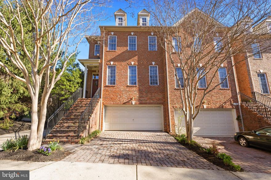 Rare end unit in Fallswood Glen Court, an exclusive enclave of 25 townhomes surrounded by mature green space and woods located on the Arlington/Falls Church border.
This elegant 3-level townhome offers gracious open living flooded with natural light and lives like a single-family home.  The gourmet chef's kitchen features a Viking Refrigerator and Viking gas six-burner range, granite countertops, tons of workspace, storage, pantry, and an island/breakfast bar.  Crown molding, chair rails, recessed lighting, fireplace, deck, patio, and a two-car garage.
The lower level is completely above grade and could be used as a guest room/4th bedroom as it features yet another full bathroom.   The open floor plan is ideal for day-to-day living and entertaining.

Truly a commuter's dream.  Steps to Bluemont Park and walking/biking trails.  Convenient to grocery stores, Target, Home Depot, restaurants, shopping, and Falls Church City.  Minutes to DC, Tysons, the Pentagon, Amazon HQ, National Airport, and all the DC metro area has to offer.
A must see.