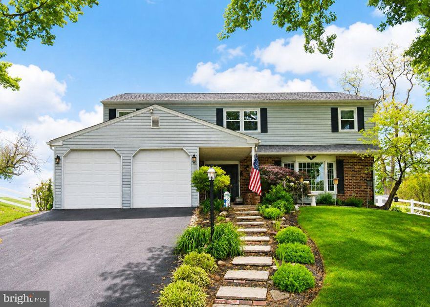 Spacious and beautifully updated 5-bedroom, 2 1/2 bath home located in the desirable Presidential Estates neighborhood of Boyertown! Situated on one of the nicest lots in the community, this property is tucked away on a private cul-de-sac and backs directly to the elementary school, offering both privacy and convenience.  The Junior High is a one block walk, and directly across from the Boyertown Community Park. 
Inside, you'll find a welcoming living room, a formal dining room, and a stunning recently renovated kitchen designed for both everyday living and entertaining. The kitchen features a large center island, granite countertops, subway tile backsplash, abundant cabinetry, a spacious pantry, and a bright breakfast area. The large sunken family room provides plenty of gathering space, the warmth of a wood burning stove, and opens to a beautiful sunroom.
Outside, enjoy the expansive fenced backyard situated on nearly a half-acre lot, complete with a large patio and storage shed—perfect for outdoor entertaining, play, or relaxing.
The spacious primary bedroom offers his-and-hers closets, and the Master Bath has a separate shower and soaking bathtub.   The home also features a newer roof, newer windows, efficient gas heat, a 2-car attached garage, an attic that spans the full area of the second story complete with lighting on one convenient switch, and a large unfinished basement ready for your finishing touches.
This is a rare opportunity to own a move-in ready home on a premium lot in one of Boyertown’s most sought-after neighborhoods!