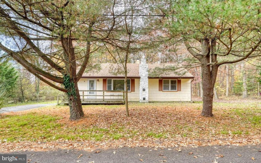 Estate sale being sold as-is. Wonderful and affordable rancher in White Marsh situated on 3 lots totally .69 acres. This private lot backing to trees is located on a dead-end street in a water-oriented community. The driveway can easily accommodate 4 vehicles and there is a 3 bay pole barn and a shed. There is a front deck and also a full-length rear deck to enjoy the beautiful outdoors. Inside, you will find a spacious dining/living room combo with hardwood flooring and coat closet. The living room has a large picture window and a wood stove for supplemental heat in the winter. The kitchen has updated cabinetry and door to the rear deck. There are 3 bedrooms of which one bedroom is currently being used as a laundry room with washer and dryer. This home has Anderson windows throughout. The community offers its residents a boat ramp, community house, ball field and playground.