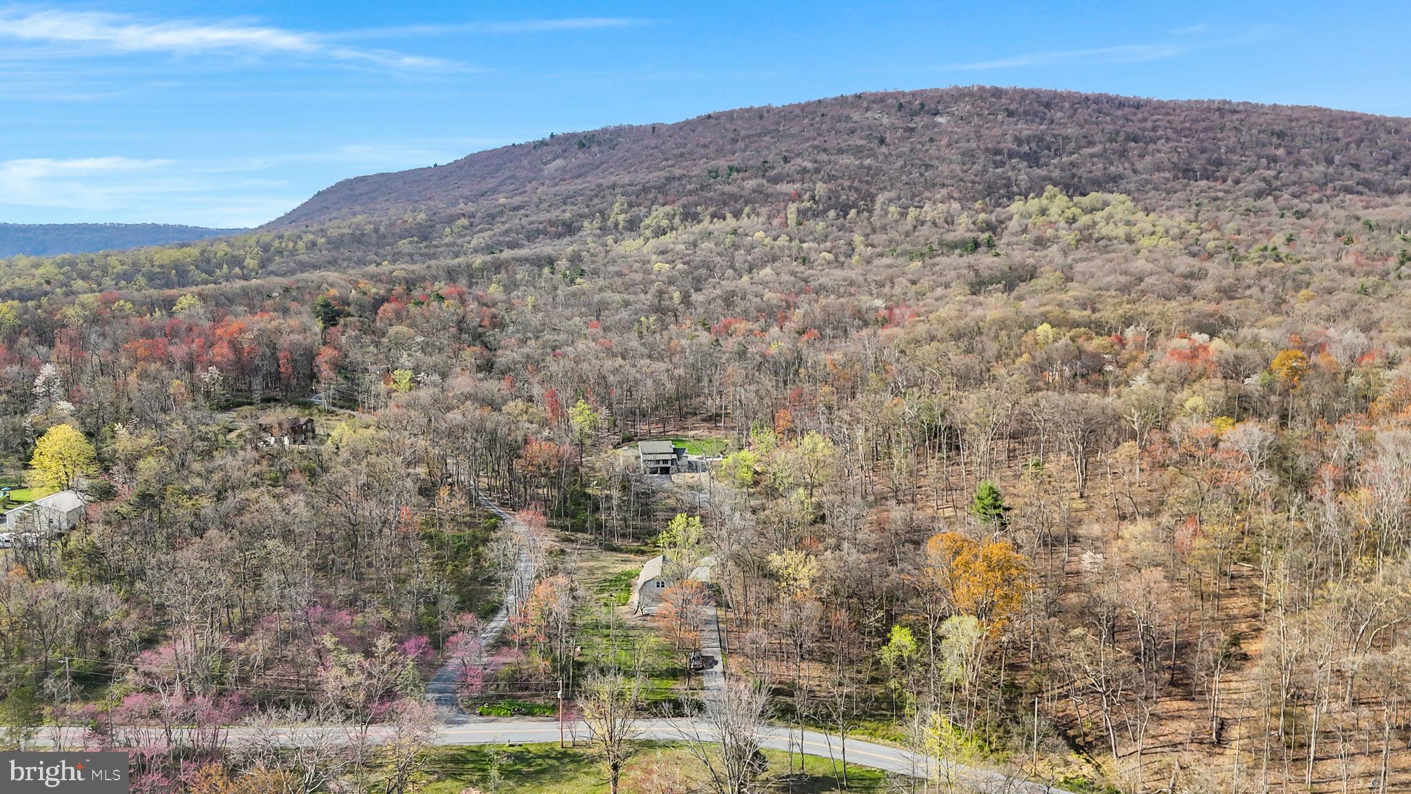 2 HOMES ON ALMOST 12 ACRES! Down a quiet lane just minutes from Carlisle, a rare opportunity awaits on nearly 12 private, wooded acres: two homes, one property, and countless possibilities. At the heart of this mini-estate is 125 Bobcat Road — a warm and inviting post-and-beam residence where a two-story stone fireplace sets the tone for mountain-lodge comfort. With over 3,300 square feet of living space, it features a custom hickory kitchen perfect for everything from casual weeknight dinners to full-on holiday gatherings, plus solid wood floors, generous closets, and clever built-ins throughout. Recent updates like a new roof and appliances (2023), a generator hookup, and a security system add modern peace of mind to the serene, wooded setting. Step outside to multiple patios, a fenced yard, and your very own 3/4-mile trail winding through the trees.
Just next door, 129 Bobcat Road offers 2,688 square feet of flexible space that once served as a photography studio, with a full apartment above. Built from sturdy cinder block on slab, the lower level is ready to become a workshop, gym, in-law suite, or home-based business (pending township approval). With its own well and septic, a new roof and HVAC (2023), and a water treatment system (2021), this second structure stands ready for whatever vision you bring.
Whether you're looking for multi-generational living, income potential, or a quiet base for remote work, this unique property blends natural beauty with practical versatility. Seasonal creeks trace the edge of the land, offering a tranquil soundtrack to daily life. Space, privacy, and possibility — all just a short drive from town. Bobcat Road isn’t just a place to live. It’s a place to begin your next chapter.