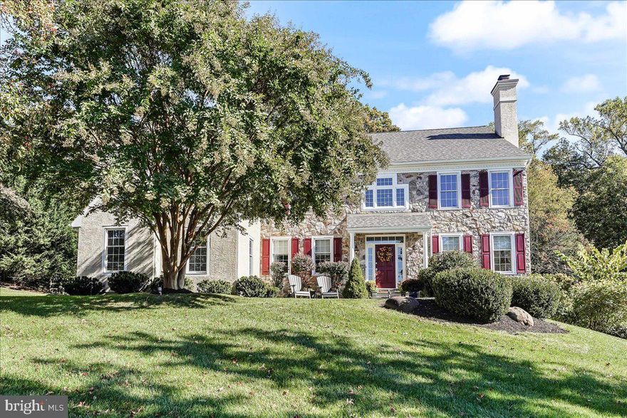 Exquisite Estate home situated on a tree lined cul-de-sac with the finest materials and exceptional attention to detail is offered in highly sought after  Pennwyck  community in Malvern. Featuring over 5000  sq. ft of gorgeous living space including 5 Bedrooms, 4 full Bathrooms and 2 Powder Rooms. Drive up to this immaculate home with award worthy landscape designs and gardens to showcase this beautiful home and step onside to a  Two-story foyer where natural light flows into the classic and casual living room with a  gas fireplace  and white wood mantle and an intimate and inviting dining room for  entertaining both small and large gatherings,  a Chef's dream Kitchen featuring Custom Cabinetry and backsplash, gas cooktop,  gorgeous granite counter with an expansive island and separate staircase to the second floor. The large sunroom/breakfast area with sliders to a serene and perfectly situated side patio with custom pavers overlooks the spacious and bright family room and showcases a stunning stone fireplace, spectacular sight lines throughout the wall of windows to view the gorgeous greenery and lovely backyard. There is also a handsome office situated on the first floor with access to a deck with views that wow and situated nicely to one of two first floor powder rooms.  A second side entrance from the expansive three car attached garage or side covered porch leads into a mudroom with lots of closets, laundry room and the second powder room. Easy to stay neat and organized with this fabulous space! The second level features a gorgeous primary suite with its own expansive bathroom suite and generous in size walk- in closets and an additional suite behind the glass doors for additional closet space, office or personal gym.   Four additional nice sized bedrooms with lots of natural light coming in from the abundance of windows this home offers and two bedrooms separated by a jack and jill bathroom suite complete the second floor of living space.  Three full bathrooms upstairs.
The partial finished walk-out lower level offers an amazing entertaining  space. There is a exercise room, pool table area  and full bathroom with a large shower that leads to a large unfinished area to a possible 6th bedroom. The outside is awaiting your dreams of a pool & pool house. This home offers over a half acre of land and a beautiful post and rail fenced in yard. Conveniently located to Malvern Prep, Episcopal Academy, Walk to Everything Malvern  including Malvern Train station, Upscale shops and Fine and Fun Restaurants in the borough of  Malvern, Monument Park  & trails, and Saturday Farmers Market in the park! This home has it all. Welcome Home!