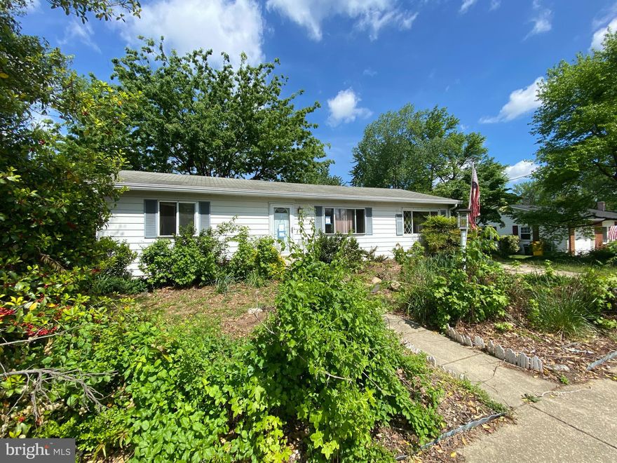Spacious 2 Bedroom 1 bath rancher available in the heart of Glen Burnie. Close to schools, shopping and Rt2/ Rt10. Main level of the home offers a large light filled living room, off the LR is a sizeable family room with access to rear yard/ deck. The kitchen has an eat-in area with plenty of room for a table. The main level also hosts both bedrooms and a full bath.  The lower level rec room is partially finished and has a built-in bar, a storage room and the laundry facilities.