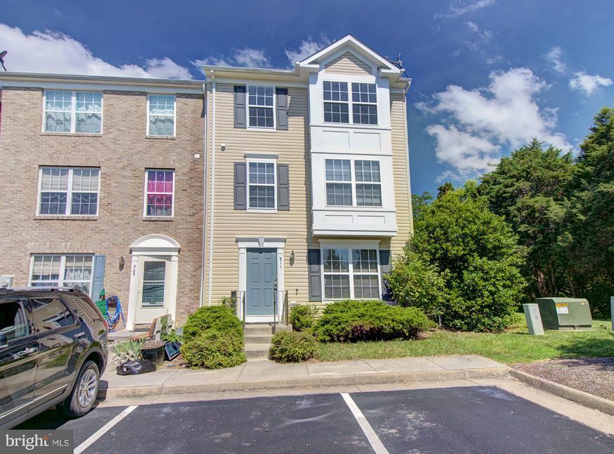 Lovely 4 bed 4 bath townhome. Best value on the market with over 2200 square feet finished for only 189k. New Paint, New Carpet, New appliances, New blinds. Huge living room with bay windows and bright open kitchen on 2nd floor.  Upstairs features 3 bedrooms 2 baths with hardwood floors and bottom level consists of a 4th bedroom and another full bath and 2nd living room for a separate living area.