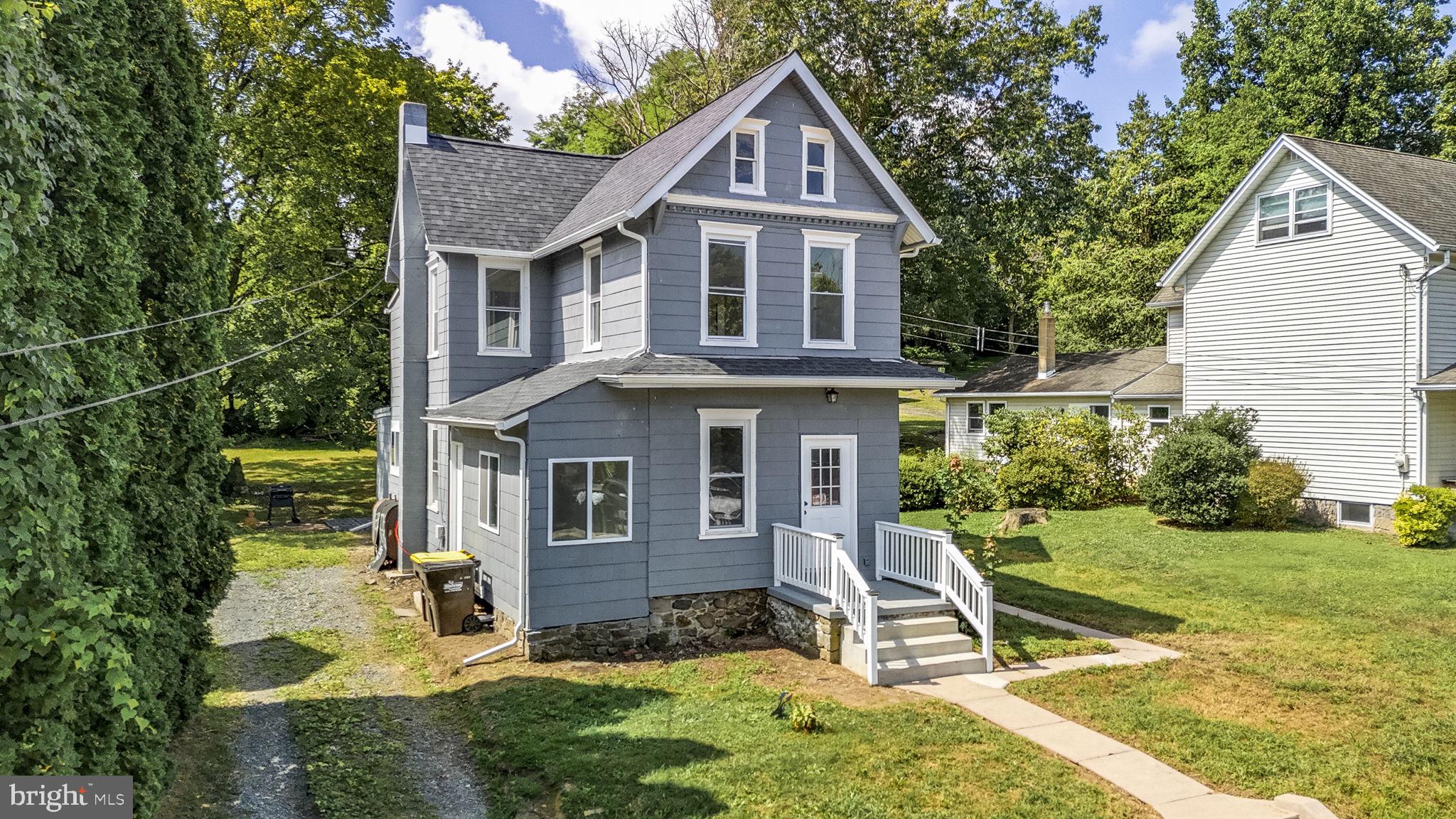 Step into a perfect blend of historic charm and modern updates in this beautifully maintained home. This residence has been thoughtfully refreshed with updated flooring and a stylishly renovated kitchen featuring brand-new appliances.
The spacious first floor features a convenient separate laundry room, adding function to your daily routine. Large windows fill the rooms with natural light, highlighting the craftsmanship of the era. The recently replaced roof provides peace of mind for years to come.
With its combination of vintage detail and modern comfort, this home is move-in ready. Convenient distance to some popular routes of 724, 176, and 422. Schedule your showing today!