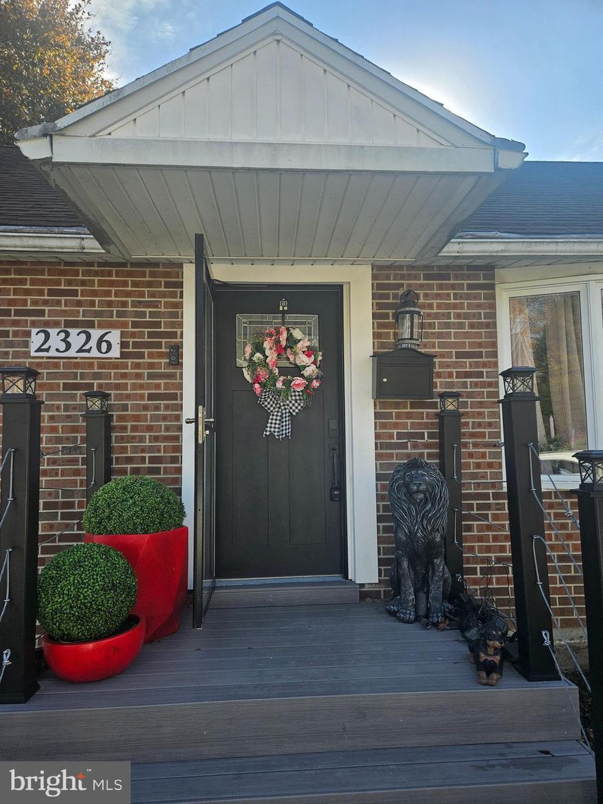 2nd floor 1 bedroom apartment