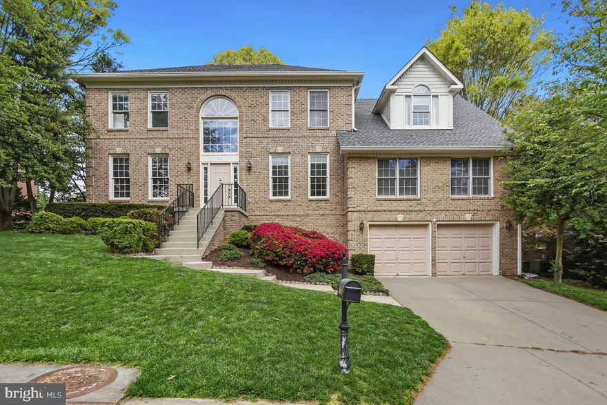 Welcome to 6811 Rannoch Road! This super sized, over 5,000 square feet of living space, colonial with five bedrooms and four and a half bath is in a coveted location just minutes to DC, urban Bethesda, and the canal.  Step inside and notice the two story foyer flooded with natural light that opens to the music room on your right and the formal living room on your left.  Follow through to the banquet size dining room which has easy access to the kitchen. The chef style eat in kitchen includes stainless steel appliances and granite countertops and opens to the spacious family room with a fireplace and access to the private backyard and deck. Upstairs is where you will find the owners suite complete with a walk in closet and spa inspired bath.  There is a second bedroom with an en suite bath, two additional bedrooms and a hall bath on this level.  The lower level boasts plenty of space for game tables, movie watching and also includes a bedroom with private entrance and a full bath.  Located adjacent to the path that leads directly to Bannockburn elementary and a block to the Merrimack pool, make this house the perfect home.