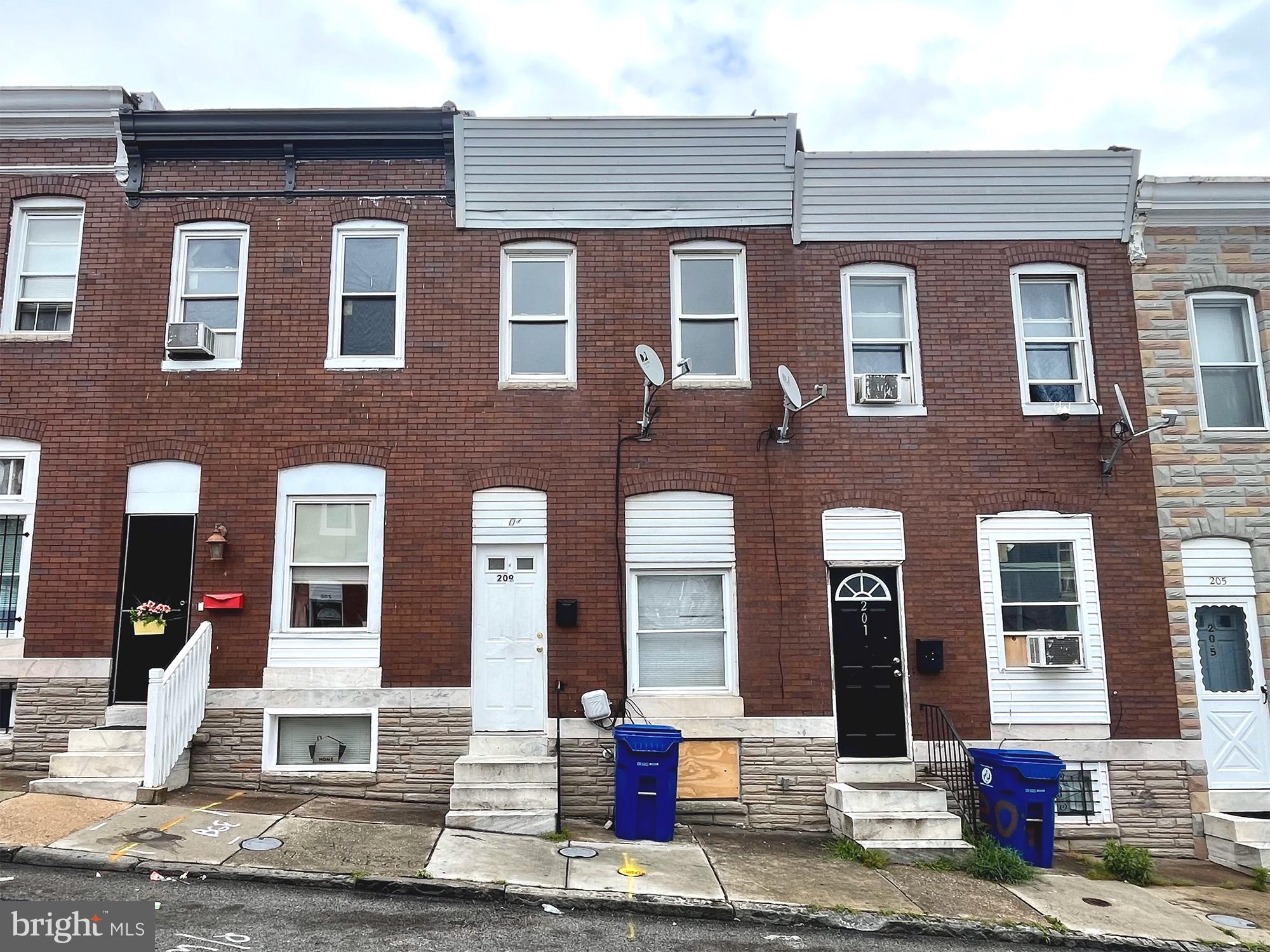 ONLINE REAL ESTATE AUCTION!! Bidding Opens - Tuesday, June 10, 2025. Bidding Closes - Tursday, June 12, 2025 at 11:30 AM. List price is opening bid only. 209 N. Curley Street is located in the Ellwood Park/Monument Park neighborhood of East Baltimore City. Surrounding neighborhoods include McElderry Park, Madison Eastend and Patterson Park. The home is located in the bustling area of East Baltimore, stabilized by the presence of world renowned Johns Hopkins Hospital. The home is close to the shops, restaurants and community services on Monument Street and Fayette Street. The home is located near Ellwood Park, one block north, a local city park that offers basketball courts, sports fields and a playground. Commuters within the area can take advantage of Orleans Street to the north for east/west travel and Broadway to the west for north/south travel. Various bus routes and a metro line are all within a 15 minute walk. Major employers in the area include Johns Hopkins Hospital, Mid-Atlantic Baking Company and Ferguson Plumbing Supply.