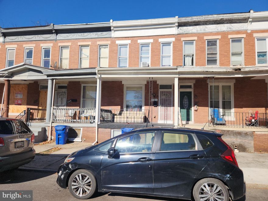 ONLINE AUCTION: Bidding begins 12/18/2024 @ 10:00 AM. Bidding ends 12/20/2024 @ 11:10 AM. List Price is Suggested Opening Bid. Deposit: $10,000.

508 E 43rd St is a two-story porch front rowhome located in Baltimore's Pen Lucy/Wilson Park neighborhood. The property is close to attractions like Sherwood Gardens (0.6 miles). Major institutions nearby include Morgan State University (1.7 miles), Loyola University Maryland (1.2 miles), and MedStar Union Memorial Hospital (2.3 miles). Shopping destinations like Waverly Shopping Center (0.8 miles) are also nearby. Major traffic arteries include Greenmount Avenue (MD-45), East Cold Spring Lane, and Loch Raven Boulevard (MD-542). Property is lead free. Property is rented by a long term tenant.