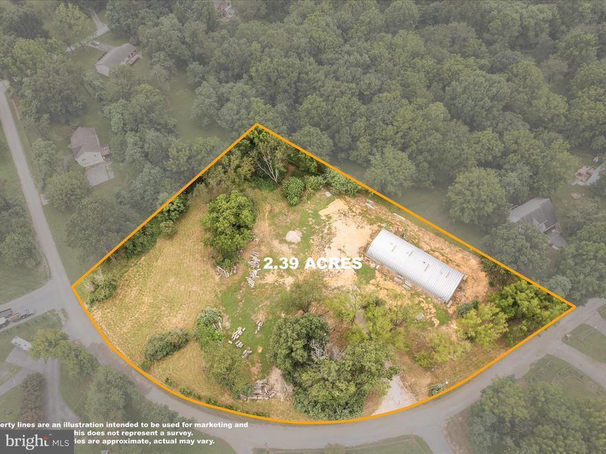 Unlock the potential of this remarkable Harpers Ferry property, featuring two spacious lots totaling approximately 2.39 acres. Nestled in a serene setting with a blend of open meadow and mature hardwoods, this parcel offers a rare combination of privacy, accessibility, and functionality.
At the heart of the property stands a massive 40x100 insulated metal building with 16 foot ceiling height and a robust 9” concrete slab, offering 4,000 square feet of versatile space. Whether you’re an artisan, entrepreneur, homesteader, or collector, this structure is primed to become a residence, workshop, home-based business, hobby haven, or expansive storage facility.
The essentials are already in place: a well-maintained driveway, private well, electrical service, a 3-bedroom septic perc on file. With significant groundwork already completed, the path is clear to build your dream home without delay. This property also has exclusive residence only access to 6 private acres on the Shenandoah River.
Opportunities like this, with space, infrastructure, and versatility, are truly rare.