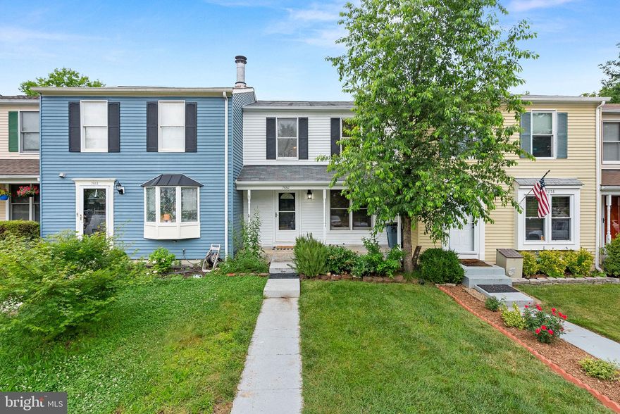 Charming three level townhome with welcoming front porch, a walk-out basement, and a fully fenced yard. Inside, discover a spacious main level living room complete with a half bath, well-equipped kitchen and gorgeous new deck with stairs down to concrete patio . The upper level features a full bath illuminated by a brilliant skylight and direct access to the primary suite. Two additional bedrooms on the upper level with additional full bath in the lower level. Water heater replaced in 2017, roof replaced in 2019, HVAC in 2020. Property is primed and ready for immediate move in!