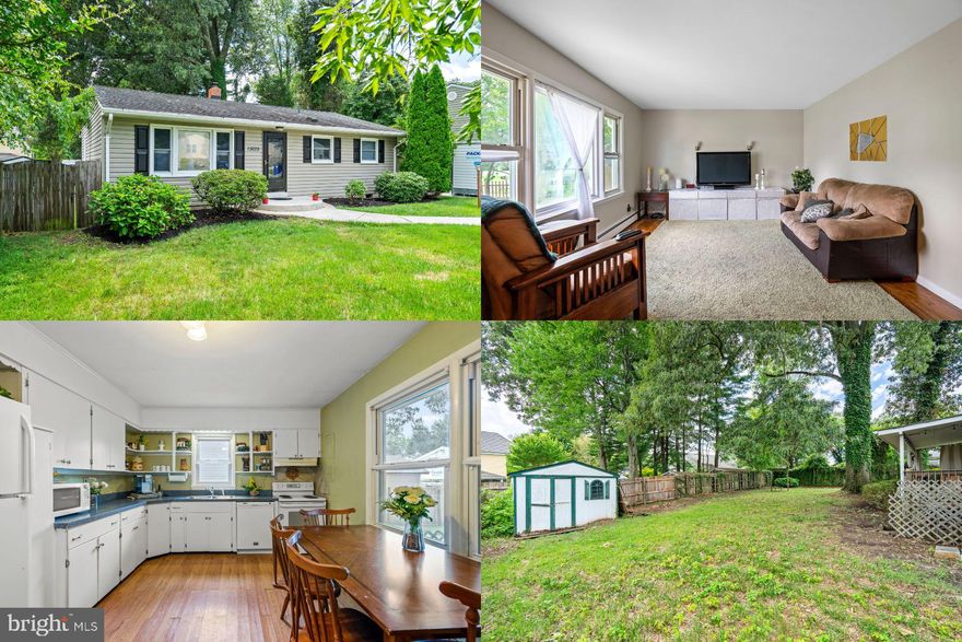 Charming rambler with a beautiful backyard to call your home! This home offers a spacious living room and bedrooms that all feature extra storage space! Lovely eat in kitchen with plentiful cabinet and counter space. The lush, fully fenced backyard is the perfect space to let kids and pets run wild, have weekend bbqs, or just enjoy your morning coffee in peace. Don't miss your chance to own this beauty! ** Accepting backup Offers