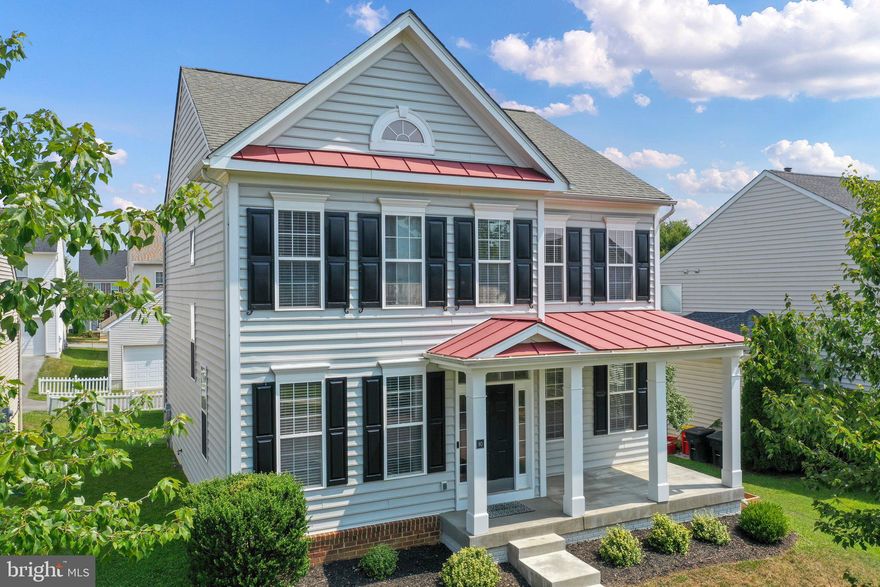 Beautiful, recently remodeled colonial in sought-after Huntfield, with 5 bedrooms and 3.5 baths! Great back deck between the home and two car garage, along with a fenced in backyard. Large kitchen with new granite countertops. Newly refinished hardwood flooring on the main level. Upstairs, you'll find 4 large bedrooms and two baths. The basement is fully finished, with a legal fifth bedroom, full bath, and large recreation room. This home has cost-effective electric HVAC so you can avoid those high gas bills in the winter! Work from home with high speed internet available through Xfinity.  Neighborhood amenities include wide sidewalks, two playgrounds, tennis court, and open spaces. Location is conveniently close to downtown Charles Town and 340 for easy commuting to Martinsburg, Frederick, Leesburg, and beyond. Schedule a showing or come visit the open house on Saturday, September 2nd, from 3-4 PM!