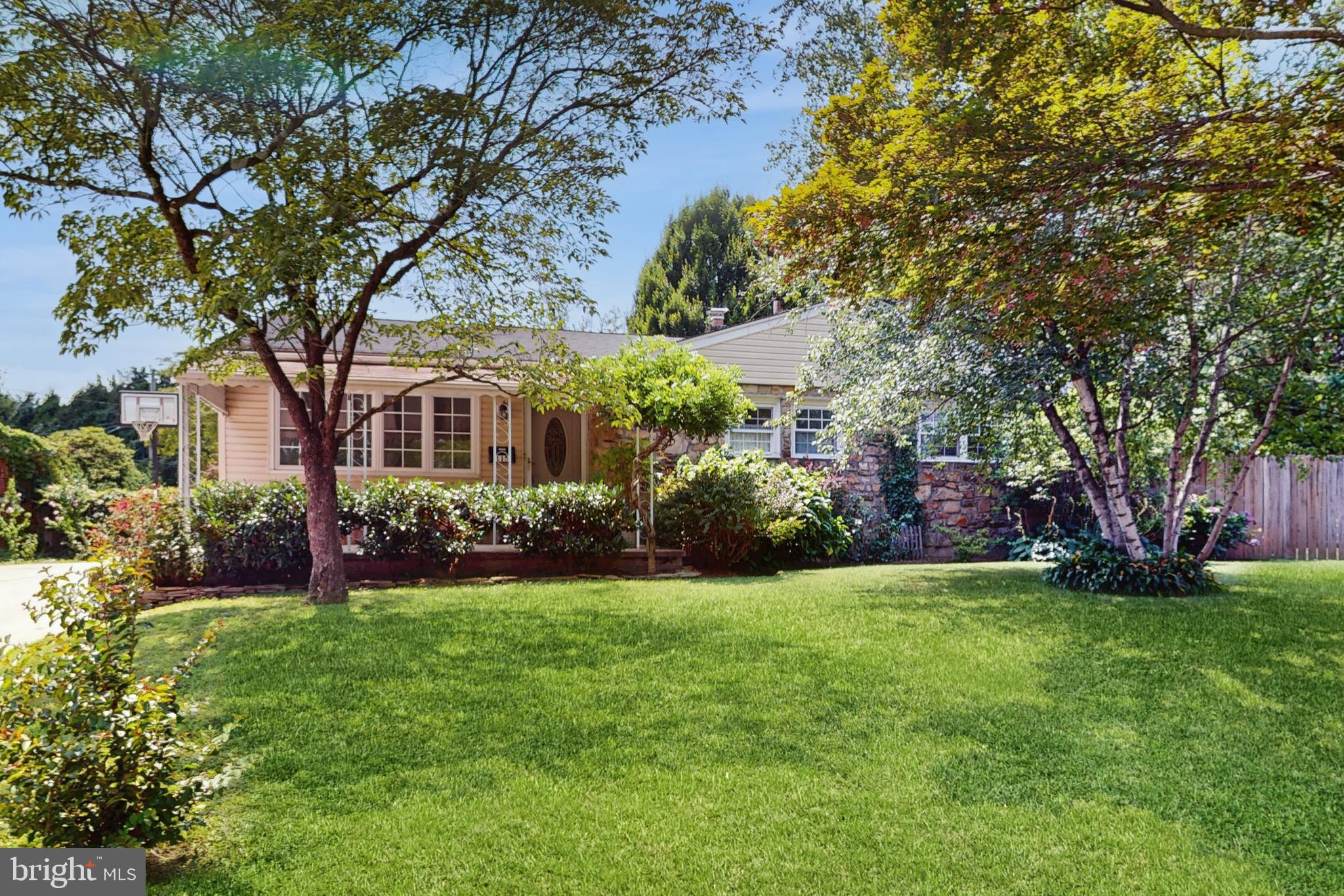 A classic, charming, sun-drenched ranch home beautifully updated and expanded throughout exuding impeccable craftsmanship at every turn. An updated kitchen boasts solid maple cabinetry, granite countertops including a custom designed center island seating area, porcelain tile flooring, Samsung & Frigidiare stainless steel appliances and a newly installed oversized Kraus stainless steel sink and faucet. Parquet hardwood flooring throughout main floor living area enhances this home's old-world vibe coupled with every modern convenience and amenity. Expansions on the main floor include a separate laundry room, a home office/hobby room off of kitchen, and an expansive three-season room offering panoramic views of a lush and very private rear yard comprising numerous plantings and established trees including a vegetable garden and fruit producing trees and grape vines. Other significant updates include a stately stone Direct-Vent gas fireplace, a full ensuite primary bedroom bathroom just recently completed, two additional updated full bathrooms, and a fabulous, finished basement that rivals newer construction! Conveniently located to so many desirable shopping, dining, cultural and entertainment venues with close proximity to downtown Media, Brinton Lake Shopping Center & Wegmans (Glen Mills), Center City Philadelphia and Wilmington, Delaware with easy access to I-95, I-476 & U.S. 1 (Baltimore Avenue). This home's convenient & prime location also offers numerous small business and food shopping options minutes away in addition to a great walking score to many local establishments and eateries, as well as close proximity to The Promenade at Granite Run and Main Line Health's new five-story, state-of-the-art patient pavilion at Riddle Hospital. 115 Butt Lane is a truly exceptional home exemplifying very well thought out improvements, expansions, and updates, and ready for you to move in, enjoy and make it your own!