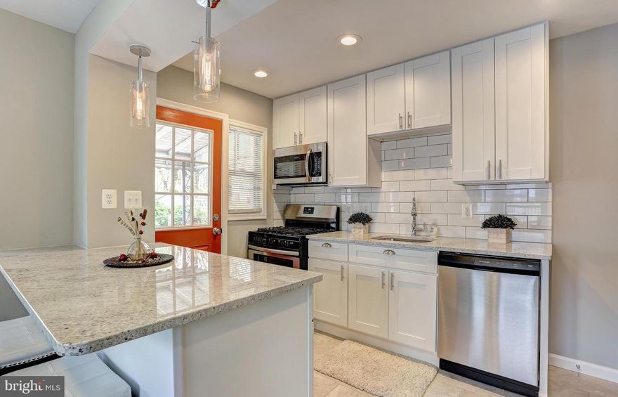 THIS IS THE ONE YOU'VE BEEN WAITING FOR!! Beautifully remodeled 3-BR, 2-BA end unit available for immediate occupancy in the sought-after Middlesex neighborhood of Essex. Spectacular kitchen features and island and stainless steel appliances. Gleaming hardwood floors in the living room, dining room and all the bedrooms. Large carpeted family room in the basement. Fully-fenced yard for family fun and lots of storage too! Don't miss out on this great rental. WELCOME HOME!!!