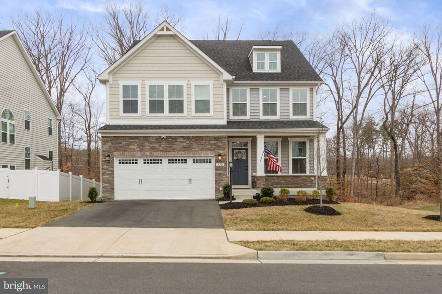 You just found that “This is it!” feeling in sought after May’s Quarter. This 30-month-old home with 5 beds, plus an office and 4.5 Baths is welcoming you with open arms…or should we say doors. Take a big relaxing breath with the open floor plan, over 4,500 square feet of space, a large deck, a WALK-OUT Basement, backing to TREES and in a CUL-DE-SAC. The number of WINDOWS in this home is inspiring. The seller chose to add EVERY optional window when building this home. The amount of natural light throughout brings so much possibility. The front porch is a perfect spot to sip tea while overlooking your landscaped yard with SPRINKLER system. Enter through the front door to beautiful high-grade HARDWOOD flooring and crown moulding. The office has a wall of windows looking out to the front porch, crown moulding and RECESSED lighting. OR, enter from your two-car garage to the Arrival Center for your coats, bags and shoes. On this main level you will find a half-bath, your living room, kitchen and dining and exit to the deck. The spacious living room has a beautiful SHIPLAP accent wall, a gas FIREPLACE, and white wood mantle. The UPGRADED appliance package was chosen for the kitchen as well as cabinet moulding for an elegant cabinetry finish. The STAINLESS STEEL double-wall-oven, cooktop, microwave and dishwasher, plus the massive ISLAND with pendant lighting is ready for anything you can imagine cooking up. The walk-in PANTRY has space to sit on the floor with the door closed and eat your secret chocolate stash. Huge table space for dining, invite all of the guests. Walk out the DOUBLE doors to the large DECK with view of TREES and in the winter, you can see the back-yard neighboring golf course or the occasional WILDLIFE pass by. Let’s head up to the bedrooms now. On the third floor you will find four bedrooms with plush CARPETING and 3 full tiled baths, a READING NOOK area and LAUNDRY room. The primary bedroom has EXTRA WINDOWS with views to the side and back of the home. The beautiful SHIPLAP wall design along with the tray ceiling option brings a relaxed feeling. Next walk past the TWO large walk-in closets into your Primary Bathroom Suite with two SEPARATE VANITIES, a water closet and an OVERSIZED SHOWER with two shower heads. Back out to the other bedrooms you will find two that share a Jack and Jill bathroom with double sinks and one bedroom with it’s own private bath. Let’s check out the basement now…That BAR, a $15,000 option, was enthusiastically added by the seller and includes wine bottle storage, a wine cooler, a sink and pendant lighting. Tons of space for a pool table or add a few card tables for a fun game night. You’ll also find a FULL BATH with a stand-up shower. The rec room has a WALK-OUT LEVEL exit through double doors to the back yard. The 5TH Bedroom has the ADDED FULL SIZE EGRESS Window and closet storage. Your next chapter awaits here, at the finish line of the development, cul-de-sac living, no through street and no more building. It’s like you have your own private cul-de-sac, AND there’s a street light for night basketball or kickball tournaments. Imagine your future here. APPOINTMENTS REQUIRED, CAMERAS ACTIVE.