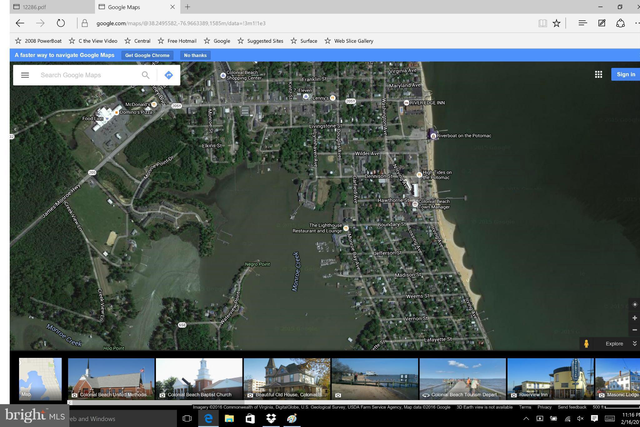 TOWN OF COLONIAL BEACH - Residential