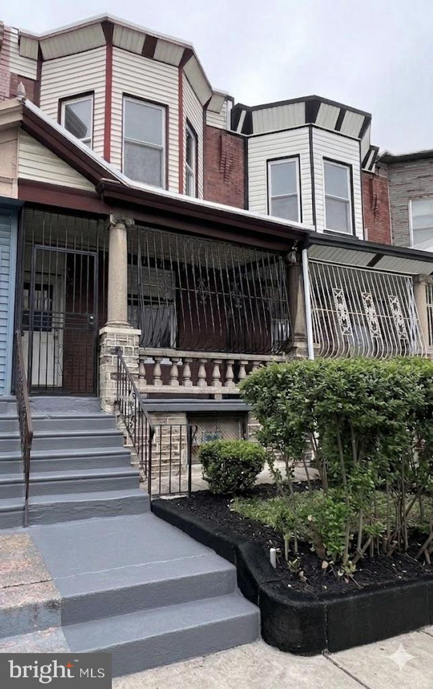 Welcome home to 3840 N 6th Street. A beautiful gated covered front porch greets you with impressive masonry work and a grass front yard waiting for your future garden. This 3 bedroom, 1 bathroom updated home is move-in ready with brand new flooring and freshly painted neutral color palette.  The first floor includes a spacious living room, dining room, and an updated kitchen with all updated appliances and a tile backsplash. Modern lighting has been placed throughout the home.  Head up the staircase adorned with charming details to the second floor. There are 3 nice sized bedrooms with plenty of closet space. The custom tile full bathroom includes a luxurious deep jacuzzi-like jetted bathtub/shower and vanity cabinet.  The basement is unfinished with updated washing machine, dryer, and convenient laundry tub.  The heater and hot water heater have also been updated recently.  All appliances are included in the sale. The large fenced backyard is easily accessed off the kitchen.  This home is move-in ready!  Book your tour of 3840 N 6th Street today!