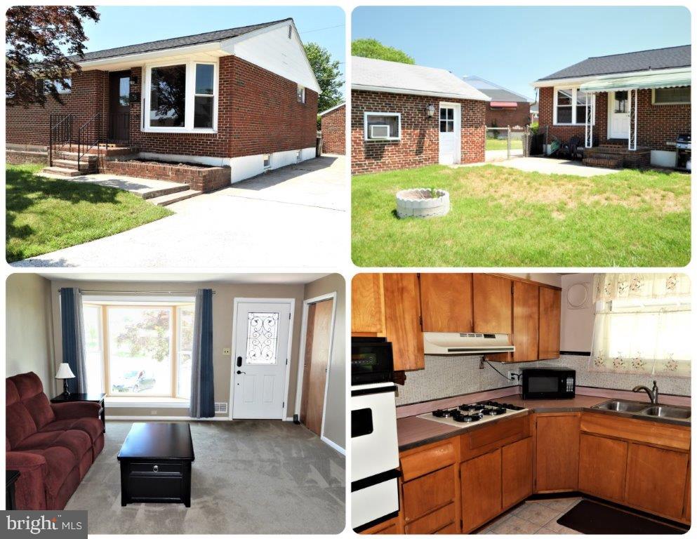 Great brick ranch house with basement boasts central air, huge family room, large fenced in yard, detached garage with electric and window air conditioner. Well maintained. Plenty of closet space. Sellers would like 30 day rentback. Included with sale are 2 TV's, TV stand and pool table with equipment.