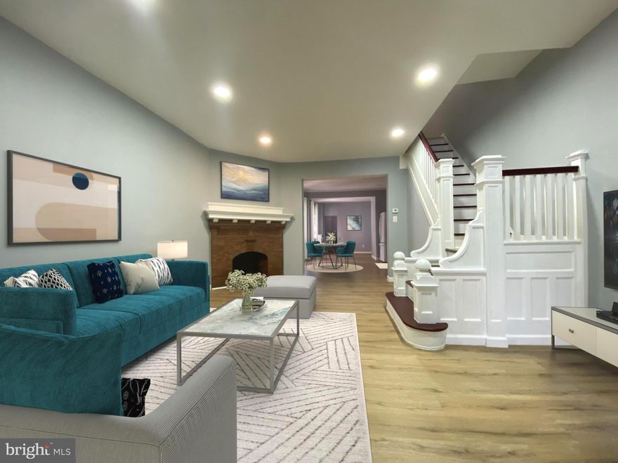 Well-done Renovations in Philadelphia Cobbs Creek  neighborhood. This Row home has been renovated with water proof plank  & recess lights throughout out the house.  Spacious modern kitchen installed with granite counter-top, titled backslash. Two spacious full bathroom, one on upper stairs, the other in basement.   Entering the home from the enclosed nice size porch, then leading to an stunning wide open first floor.  The living room  is in the front with the modern Kitchen and Dining area in the center of the home, followed by the hooked up laundry room in the rear. So many large windows make the home sunny and bright. Pass through the laundry room, you will  see the fenced back yard for cook out and smell the fresh air. Second floor welcomes you with three bedrooms and a full hallway bathroom. Public transportation Septa  Bus 46 and Light Rail 34 located 2 block away. Schedule the showing now!