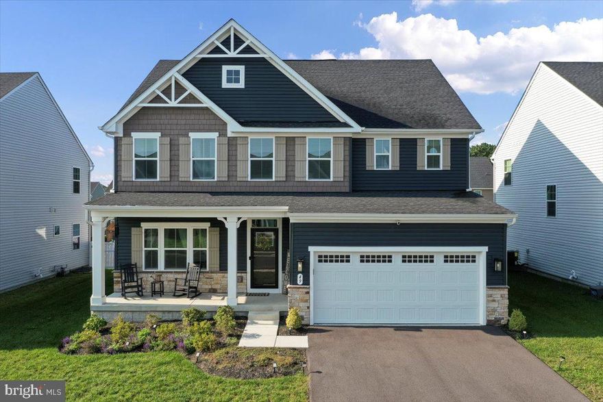 Welcome to The Lehigh, a very rare 5 bedroom/3 full bathroom/1 half bathroom find in sought after Lakes of Martinsburg. Boasting over 4,000 sq. ft. of living space, this home has it all: gourmet kitchen, huge bedrooms with plenty of closet space, primary bedroom with vaulted ceiling and private bathroom with all the bells and whistles, bonus loft/entertainment area, laundry on bedroom level, separate office, full, finished basement with bedroom and full bathroom that would make the perfect in-law suite or guest accommodations. The back yard is fully fenced to contain the kids and the pups. Home includes a whole house humidifier. There are so many amenities such as walking/jogging trails, a dog park, picnic pavilion, and children's playground/tot lot; there is something for all to enjoy. Ideal commuter location within just minutes to I-81 and the Maryland and Virginia state lines, only 45 minutes to Frederick and the MARC train. Don't wait months for new construction, this gorgeous only 2 year old home is available now, completely move in ready and shows like new. The sellers home warranty with Ryan Homes is transferrable to the new owners. Schedule your showing today!