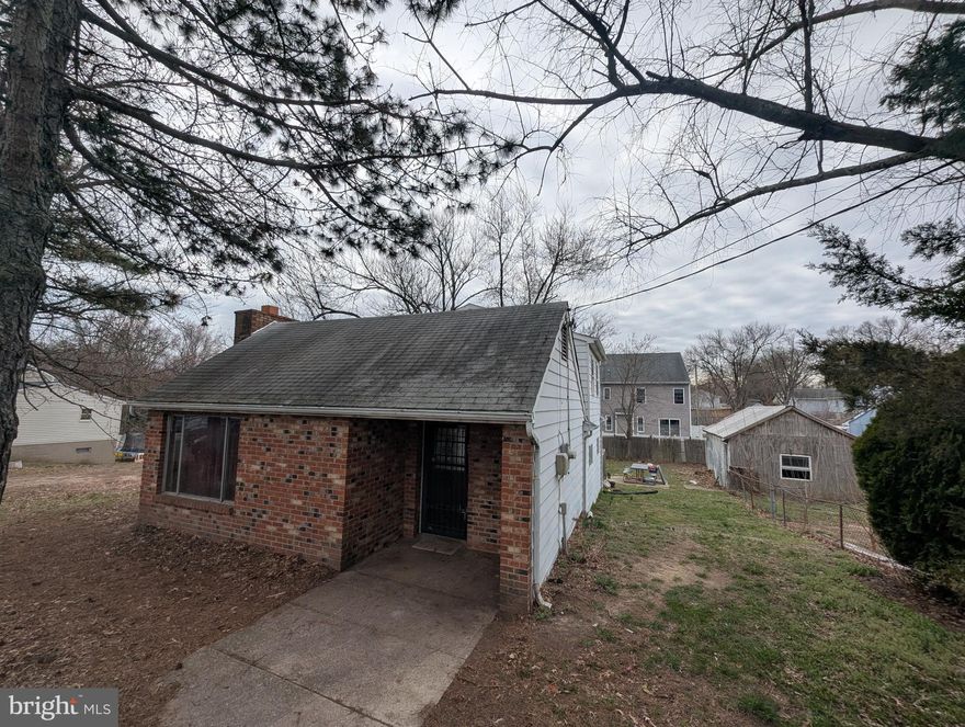 INVESTMENT SPECIAL IN GREEN HAVEN! House sits on a 7,500 sq ft (.17 acre) parcel. 1,200+ sq ft and 3 levels throughout with addition off the top rear of the house. Major renovation required, or potential teardown. Bring your ideas and plans to make it your very own! Estate Sale and being sold strictly as-is. Seller is also selling  the 5,000 sq ft (.11 acre) lot next door at 811 203rd St. See MLS # MDAA2139628