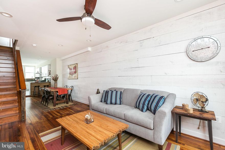 **Custom Renovated Locust Point Home by John Bolster's New Renaissance**Pending Final CHAP tax credit approval, with water views from rooftop deck and PARKING! Home offers incredible craftsmanship, unique barnwood, exposed brick, &stamped concrete throughout. Master Suite includes a walk-in closet&attached bath with handmade vanities. Basement is finished with full bath and separate storage room.