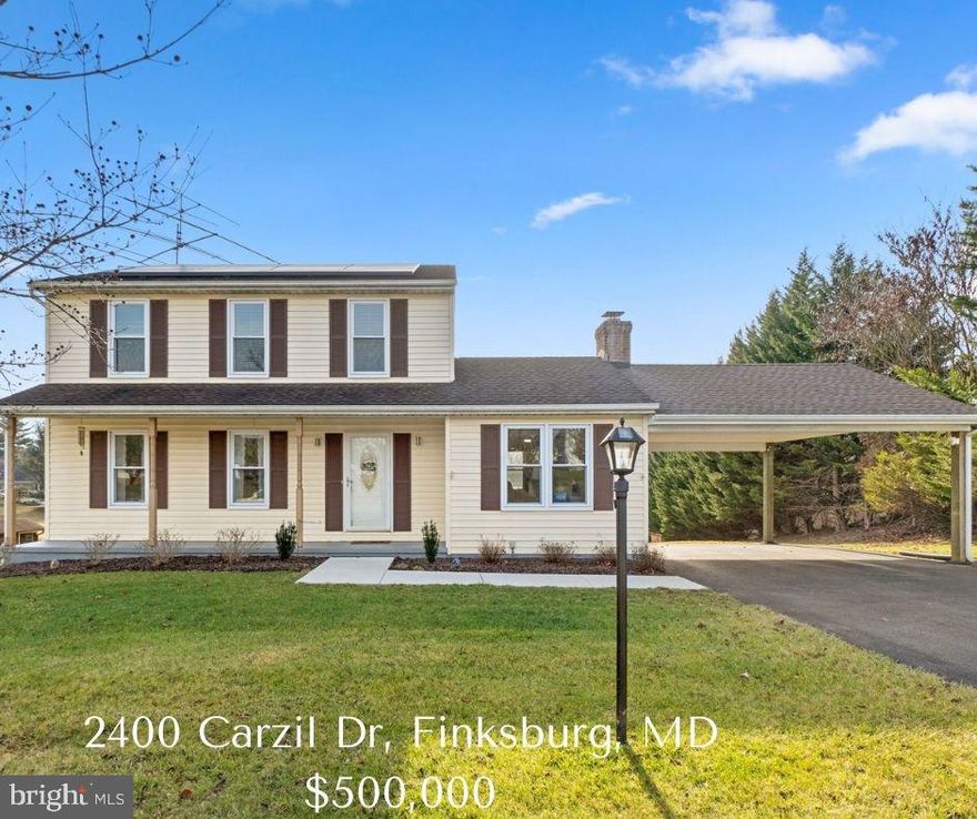 Welcome to your new  retreat in the heart of Carroll County! This delightful 3-bedroom, 2.5-bathroom home is a perfect blend of comfort and style, offering an oasis of relaxation that you'll be proud to call your own. The heart of this home is the spacious kitchen, boasting modern appliances and ample counter space for your culinary adventures. A dining area bathed in light overlooks the large backyard, creating a perfect setting for family meals or intimate gatherings.

Escape to the tranquil backyard oasis – a spacious haven where the worries of the day fade away. Enjoy the privacy of a corner lot, with lush trees providing a natural backdrop to your everyday life. The expansive back deck invites you to unwind, entertain guests, or simply soak in the beauty of your lot where wildlife abounds.

The three bedrooms provide comfortable retreats, each with its own unique charm. The primary suite is a sanctuary featuring an ensuite bathroom and a full wall length closet.

Convenience is at your doorstep, with easy access to commuter routes and shopping, making daily life a breeze. This home is not just a place to live; it's a haven where you can create lasting memories.