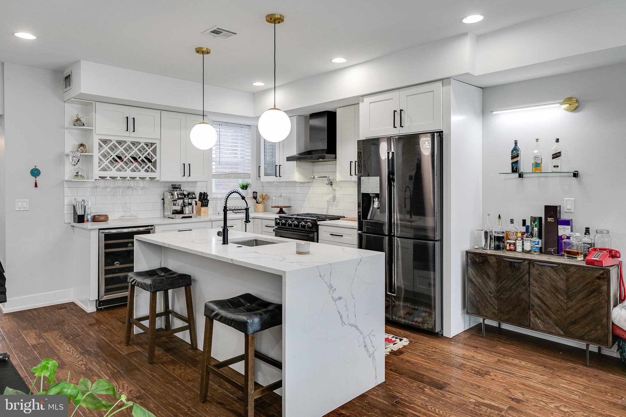 Welcome to this stunning, newly renovated home located in the heart of Fishtown. This home is the perfect mixture of classic charm, modern amenities and a great location! Upon entering the spacious home, you will notice the open living area with an abundance of natural sunlight from the oversized windows. You'll be greeted by the state-of-the-art kitchen complete with brand new stainless steel appliances, flawless quartz countertops and ample cabinetry. Further, features large bedrooms and full bathrooms with hardwood flooring throughout. This house is also complete with your own in-unit laundry for convenience and a private roof deck! Don't miss out, schedule your tour today!
Tenants are responsible for the following utilities:
Water $50/mo flat fee (up to 2 people)
Electric (based on usage)
Gas (based on usage, if applicable)
Internet
Text the listing agent for a video tour!