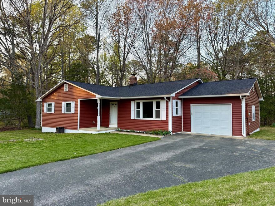 Charming One story  Home in a Serene Wooded Setting – Recently Updated & Move-In Ready!

Tucked away on a private cul-de-sac lot, this updated home feels like a cabin retreat.  

Inside, you’ll find a bright and open living area with a gas fireplace, ideal for gathering with family or friends. The home offers 3 spacious bedrooms plus a dedicated office—perfect for remote work or den.  

Recent Updates Include:

New roof, gutters, and gutter guards (2021)
New siding (2020) & windows (2019)
Crawl space remediation (2025)
Brand new appliances (2025)
Remodeled bathrooms (2023)
HVAC system (2011)
Step outside to enjoy the screened-in porch and dual decks—perfect for morning coffee or evening relaxation surrounded by nature.

Additional features include beach access, community amenities, and convenient proximity to PAX River Naval Air Station via Gate 3. This home is the perfect blend of cozy, modern, and convenient—don’t miss your chance to make it yours!