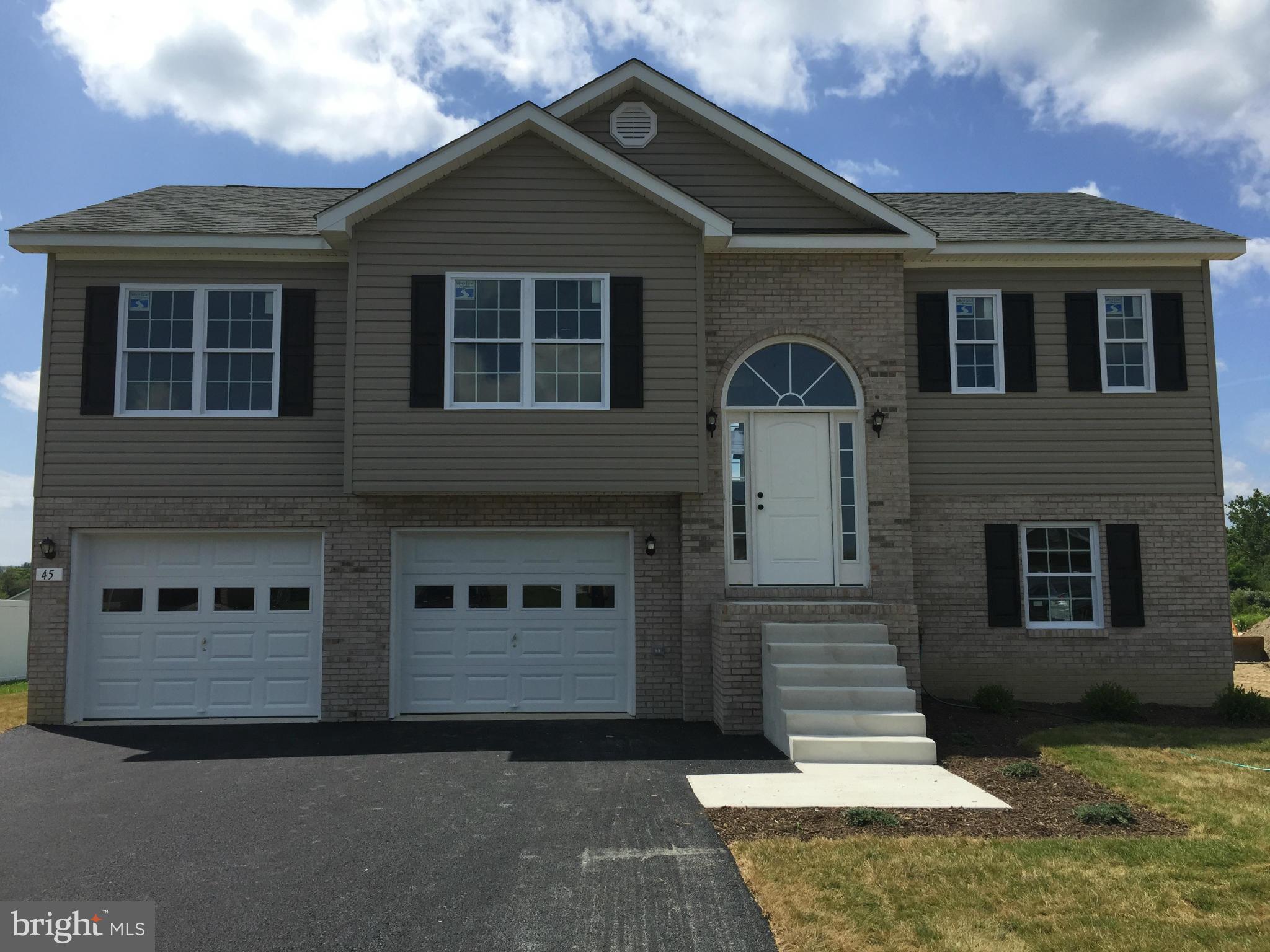 PHOTO IS SIMULAR CONSTRUCTION.This 3 bedroom and 2 bath split foyer comes with large 2 car garage with paved driveway. Master on opposite end of other 2 bedrooms. Master has oversized tub. Located near shopping, restaurants and schools. Easy access to Rt 11, Rt 51 and I81 for commuting. Under construction.