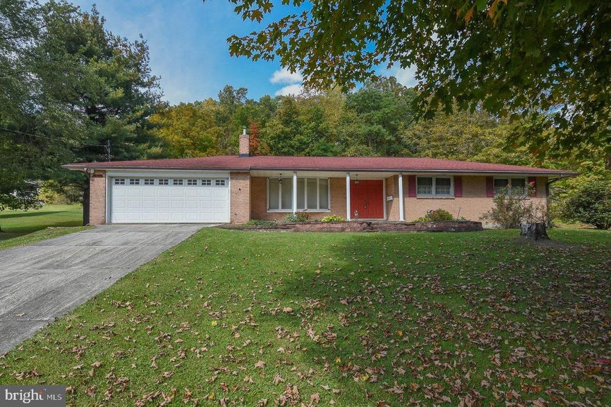 Built in 1966 by Kermit Failinger, this spacious Brick Rancher in the "Meadow" is waiting on you and your family! It features 3 Bedrooms including a primary suite, 2 full bathrooms, dining room and a HUGE basement that's already mostly finished. The 2 car garage and shed offers plenty of extra storage room. Yes, there IS hardwood  under the carpet in the living area. Schedule your showing today!