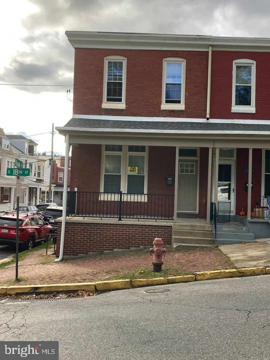 Charming Home Across from Pendora Park

Welcome to 238 S 18th St—a freshly painted, move-in-ready home in a prime Reading location! Directly across the street from beautiful Pendora Park and the Olivet Boys and Girls Club, this home offers the perfect blend of convenience and community.

Enjoy a short stroll to 16th and Haak Elementary, local shops, a gas station, ice cream parlor, and the Southeast Reading Library. Outdoor enthusiasts will love easy access to hiking and biking trails on Neversink Mountain and Mt. Penn, just minutes away.

Commuting is a breeze with quick connections to Routes 422, 222, 12, and 73. Plus, you'll find grocery stores and other shopping nearby for everyday convenience.

With its spacious layout, fresh paint, and lovely park views, this home is ready for you to make it your own. Don’t miss your chance—schedule a showing today and see all the possibilities!

*** Pics are from prior to being tenant occupied ***