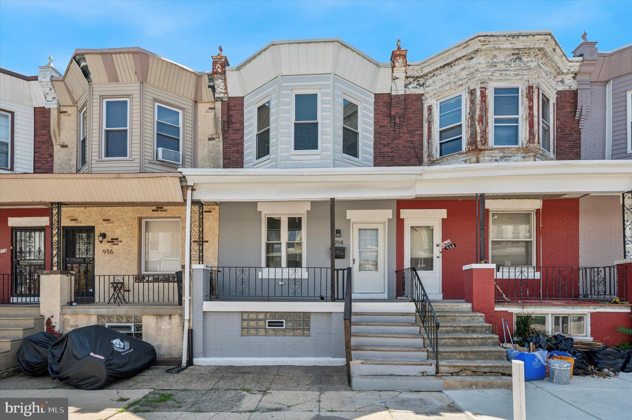 Welcome to 914 S Yewdall Street a 2 bedroom, 1 bathroom home in West Philly. This home is a mix of classic and original Philadelphia charm and modern updates. As you approach the house you are warmly greeted with a covered front porch and a few steps that lead to your front door. Entering through your front door you can see the entire first floor has an open concept with original hardwood flooring. The spacious first floor leaves the layout up to your imagination with endless possibilities. Head towards the back of the house where you'll see the newly updated kitchen with new cabinets and appliances. Through the kitchen exit to your backyard perfect for a garden, a grill and a table with a few chairs. Back inside on the second floor you will find two bedrooms and one full modern spacious bathroom. Home is complete with an unfinished basement with a washer/dryer and lots of space for storage! Don't miss out on this great deal and schedule your showing today.