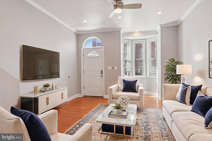 Welcome to 2435 Christian Street – A Modern Gem in Graduate Hospital boasting almost 2,600 square feet! 

From the charming facade of this home to the modern and updated interior you have a perfect blend to meet the needs of today's discerning buyer! 

Step inside to find an open-concept main level featuring high ceilings, hardwood floors, and abundant natural light. The spacious living room flows seamlessly into a beautiful galley kitchen complete with stainless steel appliances, quartz countertops, and custom cabinetry—ideal for both everyday living and entertaining. You can relax and enjoy coffee or a cocktail on the quaint, private back patio. 

Upstairs, you have two good size bedrooms both with their own ensuite bathrooms and a private balcony off the back bedroom.  On the third floor you have your primary suite getting a ton of southern exposure and it's own large ensuite with tub/shower combo. On this level you also have some flex space which is perfectly suited for a desk/office area or another seating area AND another private deck which is perfect for entertaining your guests. 

The fully finished basement expands the home’s versatility—perfect for a media room, home gym, or office--and includes a convenient half bathroom. Another half bathroom is tucked off the main level for guests.

Nestled off Grays Ferry ave on the quiet 2400 block of Christian St, you're steps away from some of Philadelphia’s best dining, shopping, and recreation. Just a short stroll to South Street, Rittenhouse Square, and the Schuylkill River Trail, this home places you in one of the city’s most desirable neighborhoods. With easy access to Center City, University City, and major highways, commuting is effortless.

This home truly checks every box—modern finishes, thoughtful layout, and an unbeatable location.