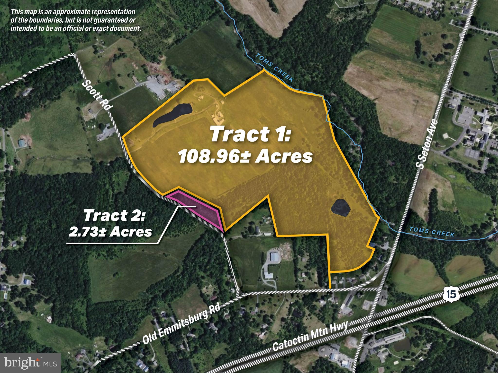 TRACT 1: 108+/- ACRES AT 16751 SCOTT ROAD