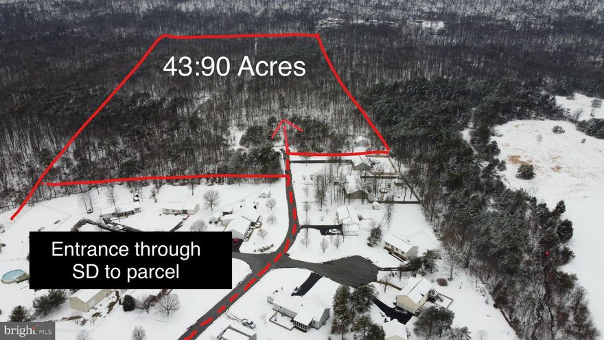 Owner Financing Considered!!!  43.90 Acres  located at the end of McGill Drive in Union Gap Subdivision.  Covenants and restrictions are the same as subdivision.   32' x 32' garage located on parcel.