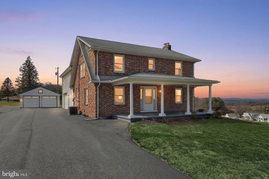 Rare find with a heated attached garage, versatile outdoor buildings, and the space you’ve been searching for—this property truly has it all.

Welcome to 5765 Glatfelters Station Rd — where space, charm, and scenic countryside living come together.

This classic colonial offers the perfect blend of timeless character and everyday functionality. With 5 bedrooms, 2 full bathrooms, and over 2,800 square feet of living space, there’s room here for everyone to spread out, grow, and truly feel at home.

Step inside to find warm wood flooring, a spacious and inviting layout, and a cozy fireplace that creates the perfect gathering space. The home features a traditional yet flexible floor plan with a formal living room, dining area, and convenient main-level laundry and mudroom—ideal for today’s lifestyle.

Upstairs, you’ll find generously sized bedrooms filled with natural light, while the attic and full basement provide incredible storage or future finishing potential.

Outside is where this property truly shines. Enjoy peaceful mornings and quiet evenings surrounded by open space and scenic views, with plenty of room for entertaining, gardening, or simply unwinding. The property features a 4-car garage setup, including a heated 2-car attached garage and a 2-car detached garage with dedicated workshop space, plus a storage shed, a chicken coop with run, and an additional shed large enough to accommodate a vehicle—ideal for car enthusiasts, hobbyists, small-scale farming, or anyone needing versatile workspace and storage year-round.

With ample driveway parking, no HOA, and a tranquil setting, this home offers the privacy of country living while still being within reach of major routes, local amenities, and nearby towns.

Whether you're looking for more space, a place to grow, or a property with long-term potential—this is a rare opportunity you don’t want to miss.
