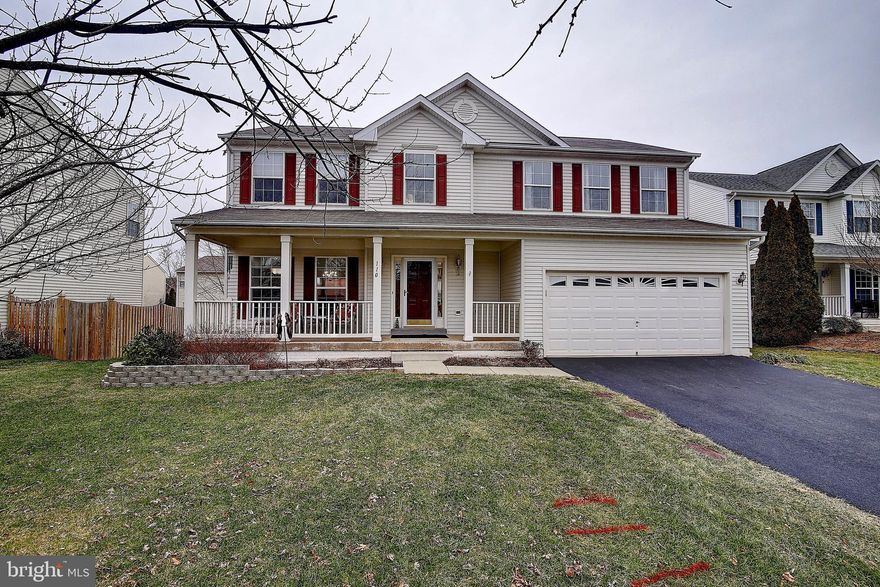 LUXURY LIVING IN DESIRABLE EVERGREEN MEADOWS COMMUNITY! 4 Beds, 3.5 Baths. FR with gas fireplace.  Country kitchen includes a double oven, dishwasher, refrigerator with water system (2017) and garbage disposal. Enjoy meals in the formal dining room with bay window. Cathedral ceilings are found in the foyer and master bedroom. Large soaker tub and double vanities in master bathroom. The finished LL is open and fully finished with full bathroom. The whole house has new paint and carpeting. Entertain guests on the 28  rear deck.  Attached 2 car garage and newer asphalt driveway (2017). Upgrades include: New furnace motor (2017), HVAC (2017), Washer and Dryer (2014).  Amazing Location   minutes from the Dulles Toll Road and great Loudoun County Schools!