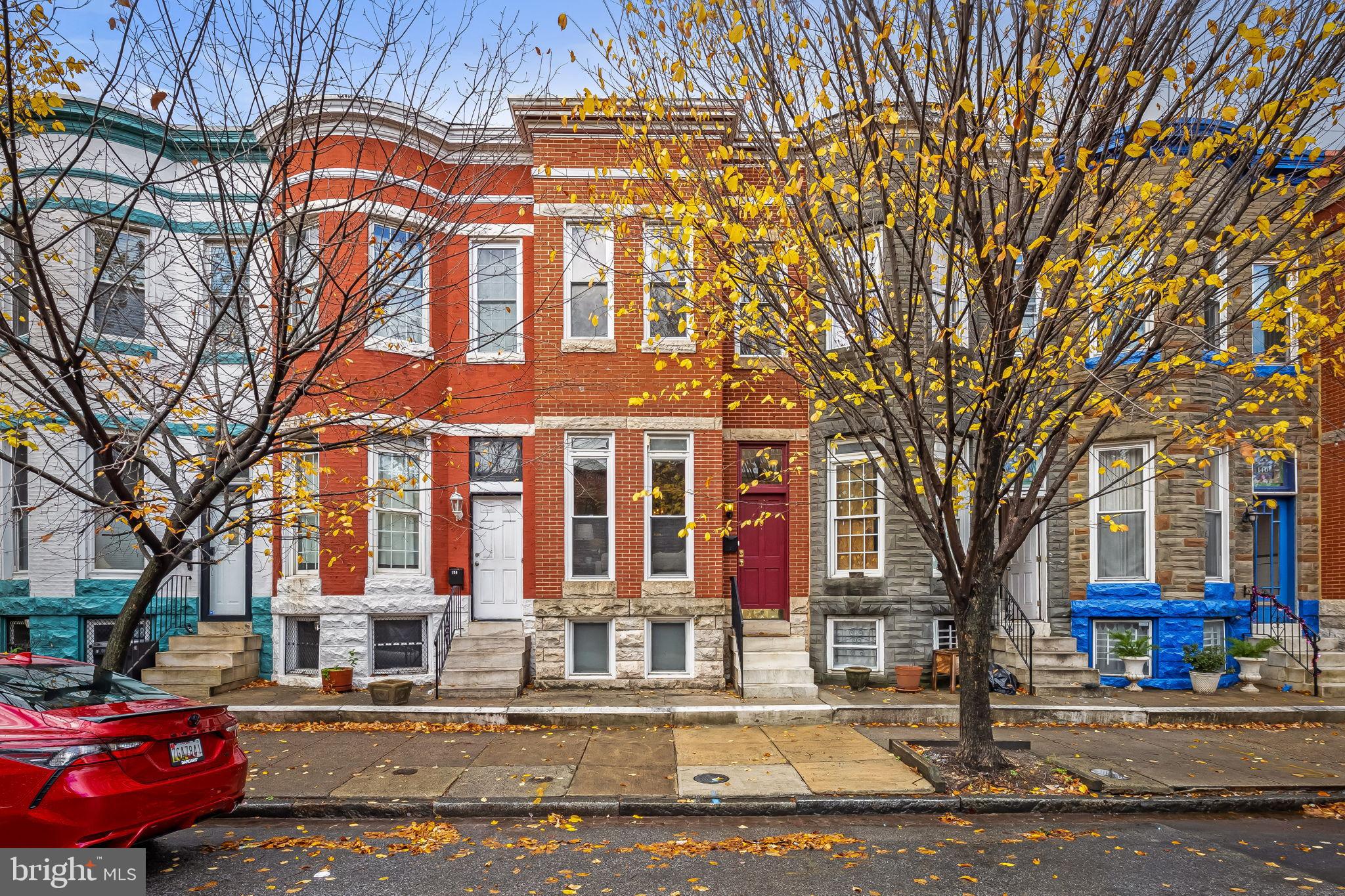 Discover the charm of this beautifully maintained rowhome just a short block and a half from Patterson Park. With 1,382 sq. ft. of thoughtfully designed living space, featuring gorgeous original hardwoods, built-ins and wood work throughout. This home truly makes you feel warm and welcome the moment you step inside. Your main level offers three distinct living areas starting with a generously sized living room, formal dining room and kitchen at the rear of the home that leads to the lovely fenced patio with alley access. Don't forget the oh so important half bath on the main level. Three above grade bedrooms mean no one is stuck in the basement here! Your primary bedroom leaves you feeling extra special with it's original hardwoods and stunning original built-ins. Enjoy the convenience of a laundry area located in the unfinished basement, offering ample storage and potential for customization. The neighborhood of Patterson Park is a vibrant community, known for its lush green spaces and recreational opportunities. Residents enjoy easy access to the park, walking trails, and local amenities, fostering a sense of connection and community spirit. With its blend of historic charm and modern convenience, this rowhome is not just a home; it's a lifestyle. Embrace the opportunity to live in a community that values both comfort and connection. Don't miss your chance to make this delightful property your own!