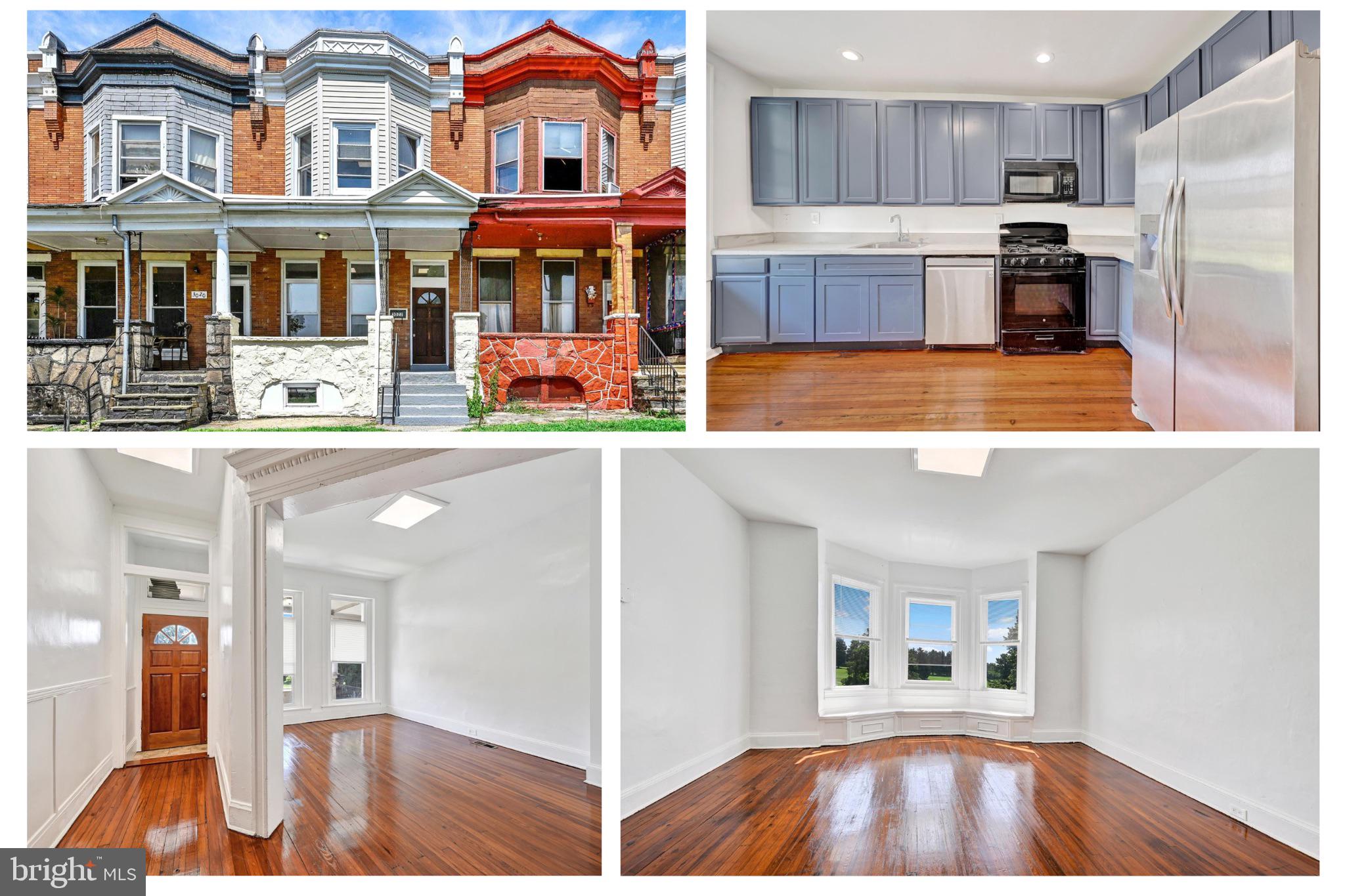 Welcome home to this beautifully updated and spacious 4-bedroom, 2-bath rental in the heart of Baltimore! From the charming brick-front exterior with classic architectural details to the bright and modern interior, this home blends timeless character with contemporary comfort.
Step inside and be greeted by stunning hardwood floors, tall ceilings, and sun-filled rooms. The main level offers an open and airy layout perfect for entertaining or relaxing. The kitchen is a standout feature—fully equipped with stainless steel appliances, sleek countertops, and ample cabinet space with a modern pop of color.
Each bedroom is generously sized, offering flexibility for a growing household, a home office, or guest space. Both full bathrooms are updated with clean finishes and thoughtful touches. The large bay window in the front living area provides a cozy reading nook and plenty of natural light.
Conveniently located near Clifton Park, Morgan State University, and major commuter routes, this home offers easy access to shopping, dining, and public transportation.
✅ Freshly updated
✅ Washer/Dryer included
✅ Ample natural light
✅ Classic Baltimore charm
✅ Move-in ready!
📍Schedule your tour today and make 3022 Harford Rd your next home!