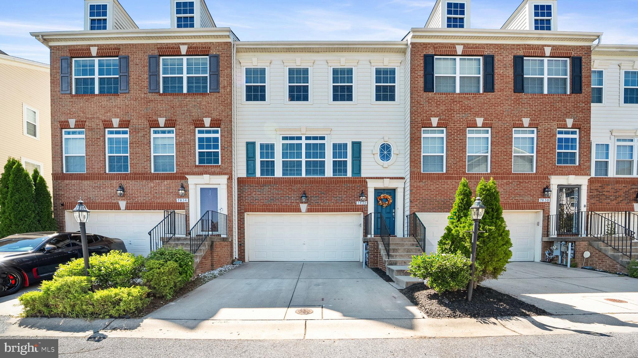7832 Sunhaven Way is just as sunny as its name! Welcome home to this 3 bedroom, 2 full and 2 half bathroom gem in sought after Boyers Ridge community. Step up to the main level featuring an open floor plan, large combined living/dining space with a breathless view of the community pool below. Lounge in the bonus bumpout den while the chef of the house goes to work in the kitchen with granite counters, stainless steel appliances, gas cooking, ample storage and observation island. The deck off the den is the perfect coffee nook, bird watching perch or outdoor kitchen. The heart of the home is open and large enough for everyday casual dining or office/command center. Ascend to the upper level and find two graciously sized bedrooms, hall bath with double vanity and tub/shower. Laundry is conveniently located on the bedroom level. The back of the house sets the scene for rest and relaxation in this bright and airy primary suite with vaulted ceilings, dual walk-in closets, a spa like ensuite with double vanity, walk-in shower, soaking tub and separate water closet. Last and certainly not least fun and function combine in the lower level great room with half bath, patio, tree-lined backyard and garage access.