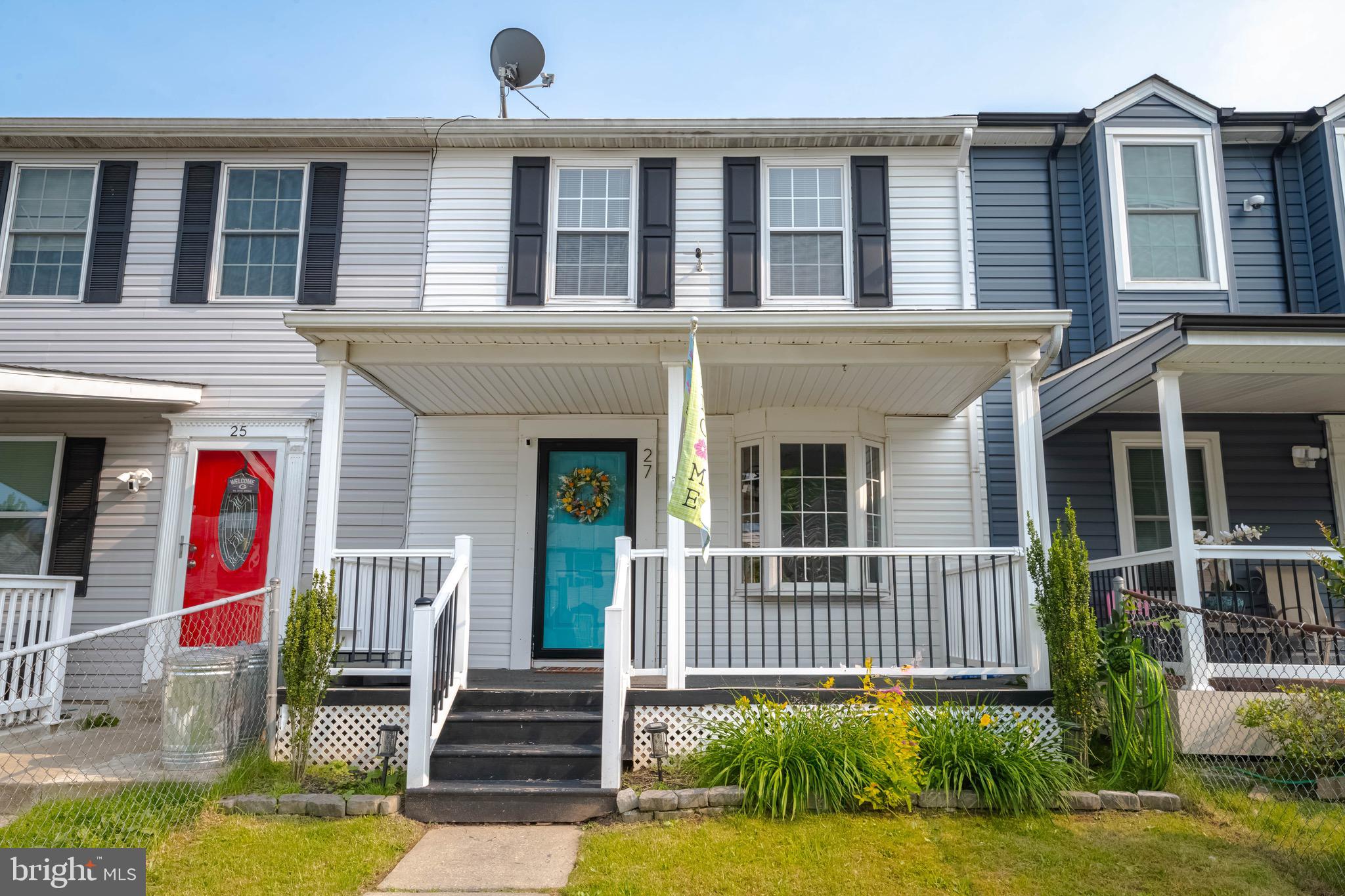 Welcome home to this beautifully updated Covered Porch Front 3-bedroom, 1.5-bath townhome that’s full of charm and modern touches! This spacious home offers everything you need – and more. Updated Eat in Kitchen, Featuring stainless steel appliances, TV, Pantry and ample storage. Enjoy easy indoor-outdoor flow with glass sliders leading to a bright, cozy sunroom with a TV—perfect for morning coffee or relaxing afternoons. Step from the sunroom onto a private deck, leading to a fenced-in yard with a cozy firepit—perfect for relaxing evenings or entertaining guests. The basement is the ultimate hangout space featuring an 8-foot pool table, a 75-inch TV, and a half bath for added convenience, Plenty of storage too! Upper Level – Features brand-new carpet, fresh paint and three generously sized bedrooms, including a spacious owner’s suite with two closets—one a walk-in for plenty of storage. New windows and HVAC system in 2020, Sunroom and front porch roof within the past two years,
Call today for your personal tour of this lovely home!